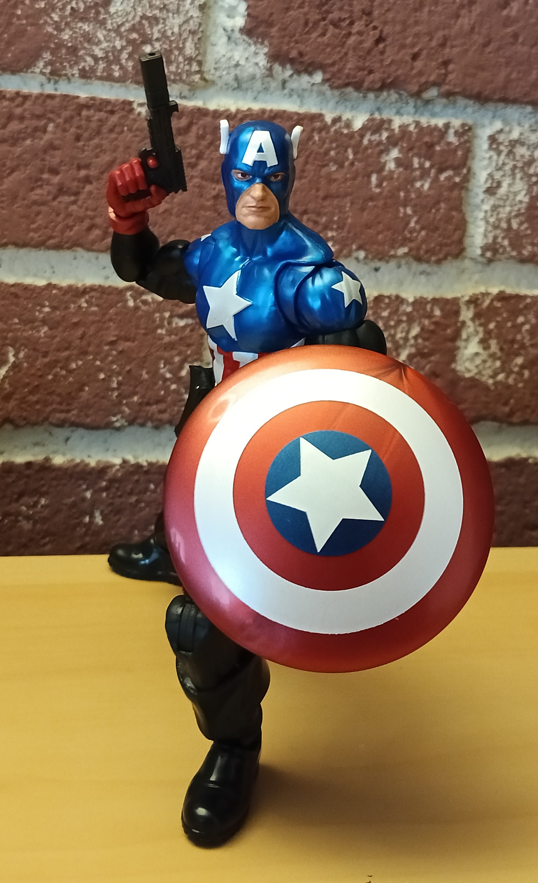 Unleash the Power of Marvel Legends: Bucky as Captain America!