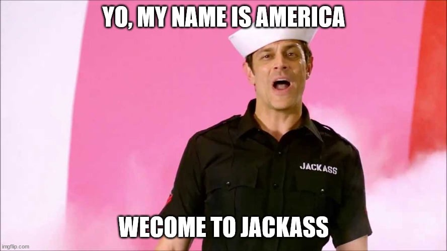 Waking up in the good ol' US of A feels like this now...