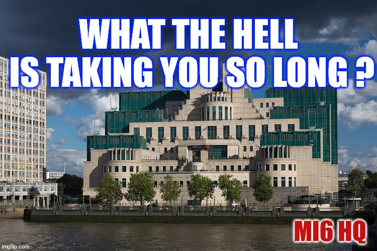 NAFO's Humble Inquiry: What's MI6 Up To?