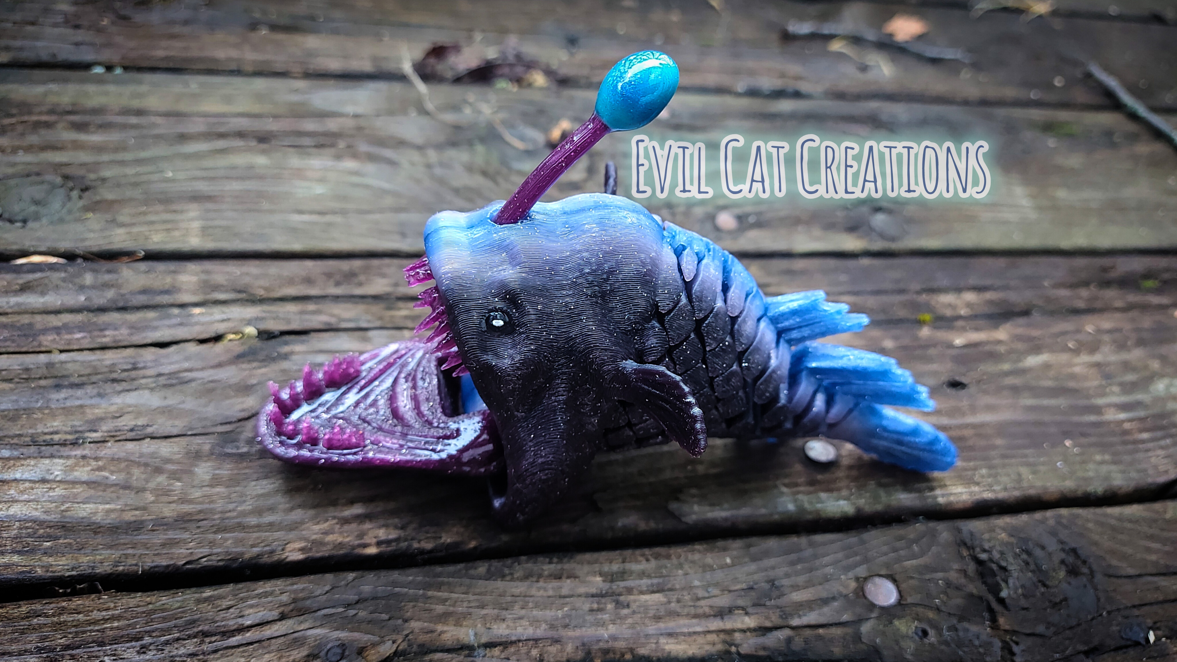 Meet Aubrey the Anglerfish: Your New Underwater Friend!