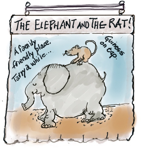 Welcome to The Elephant and the Rat Pub!