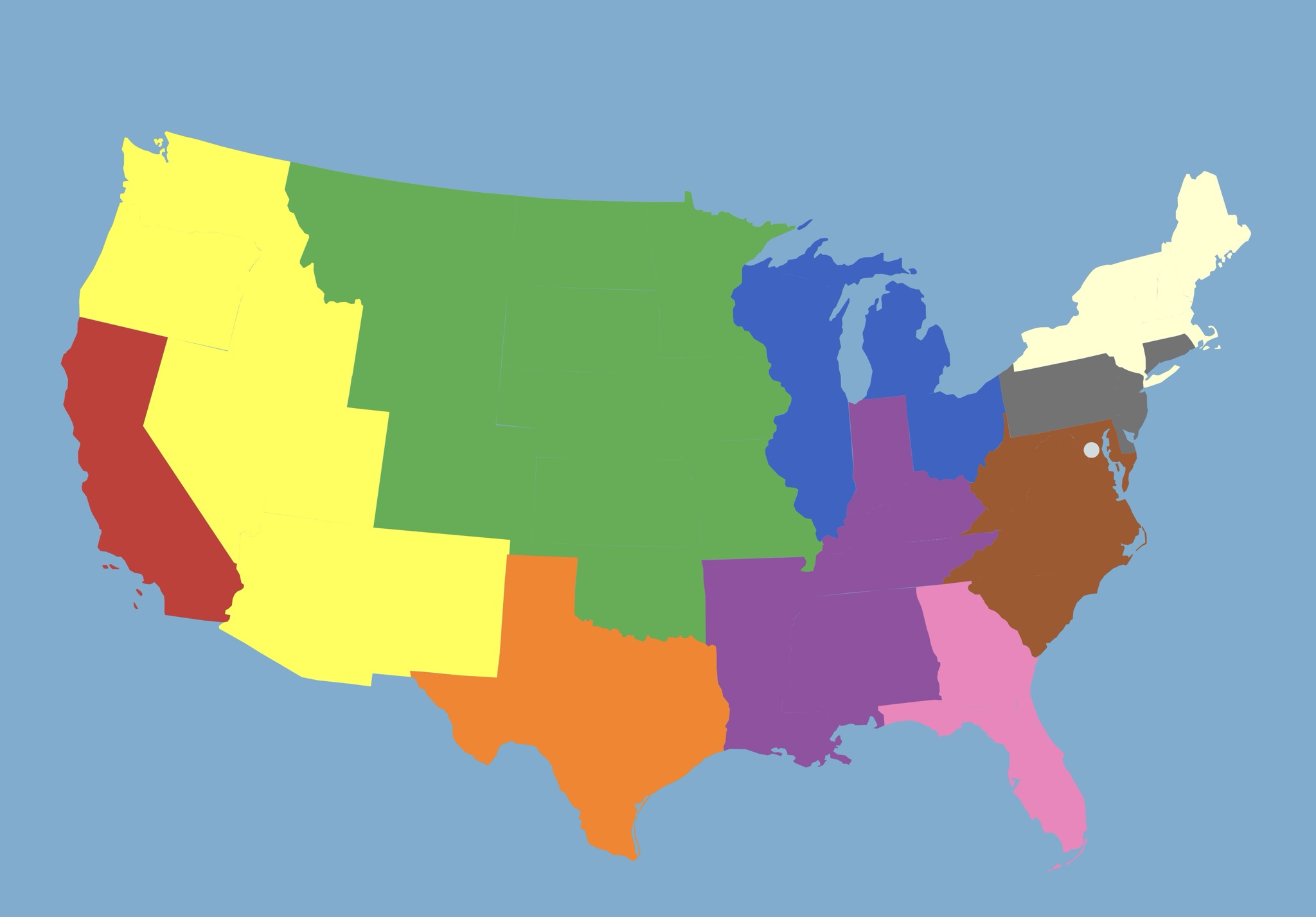 Imagining a Nation: What If the US Was Divided into States of 30 to 40 Million People?