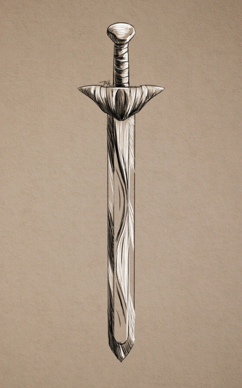 Daily Sketch: The Unassuming Normal Sword