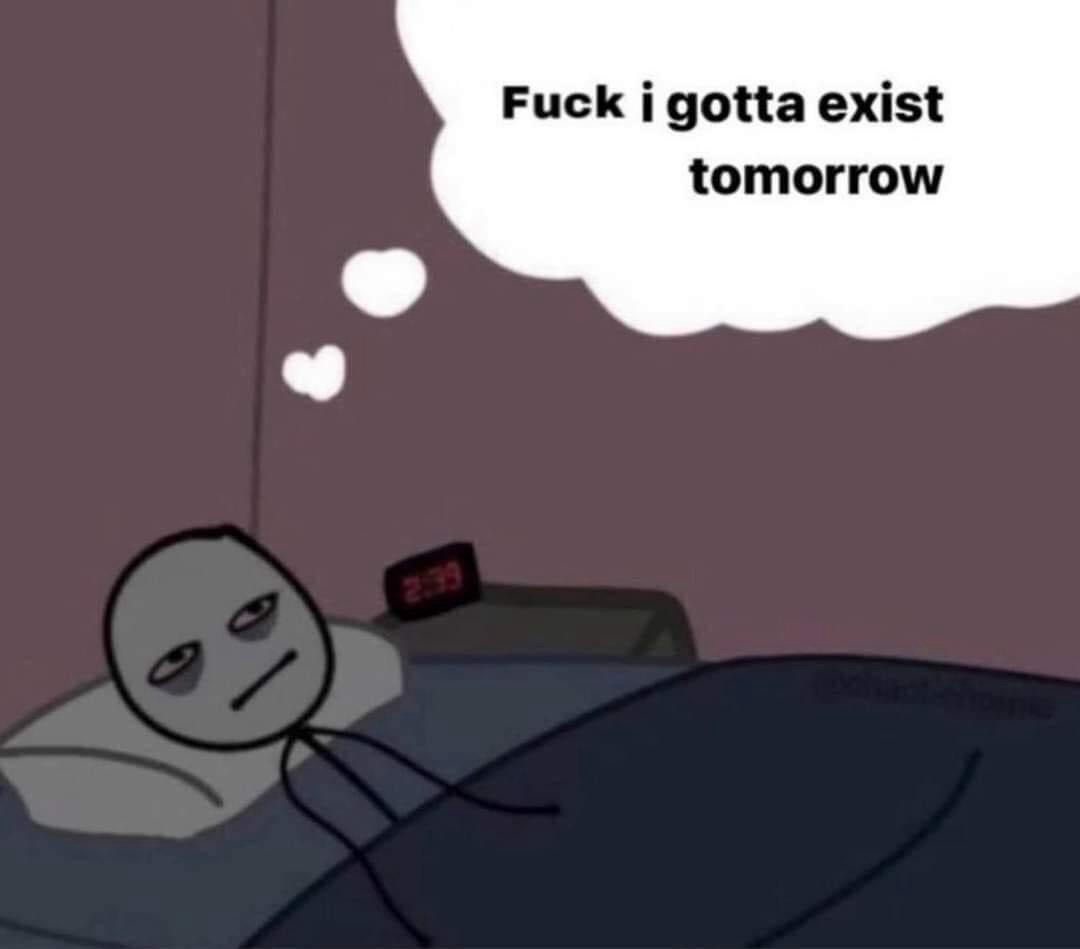 Oh No, I Have to Exist for the Next Four Years