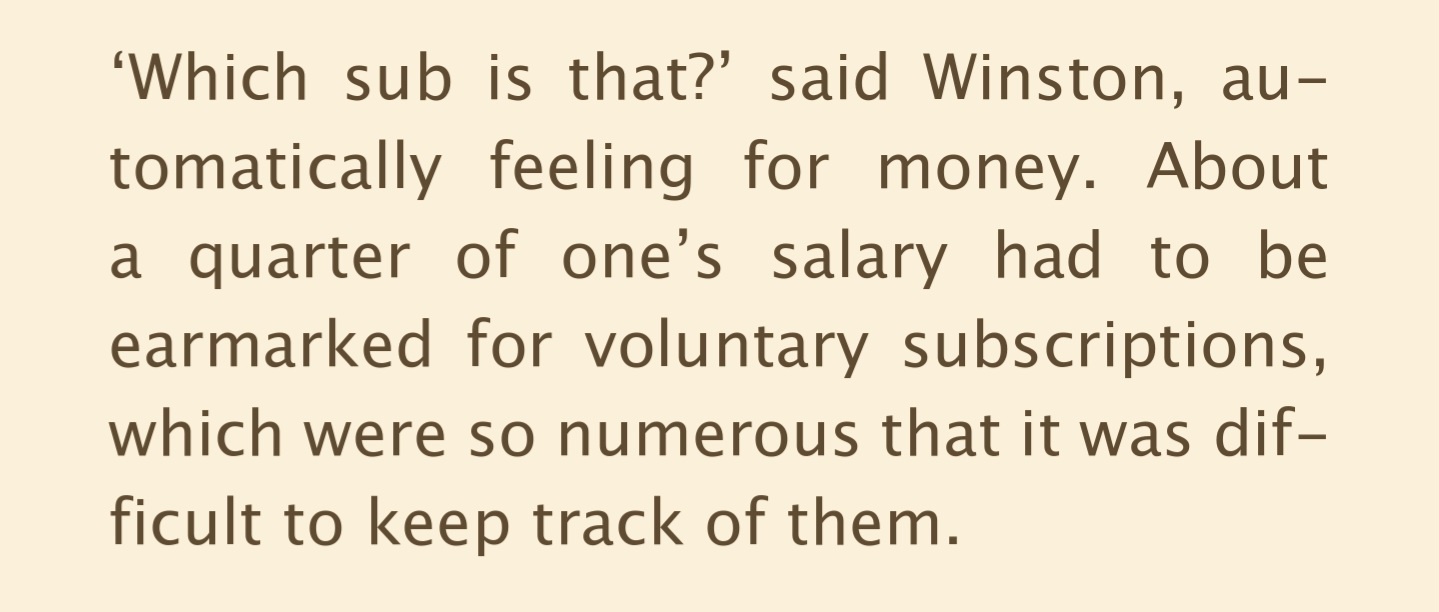 Orwell's Predictions Were Spot On...