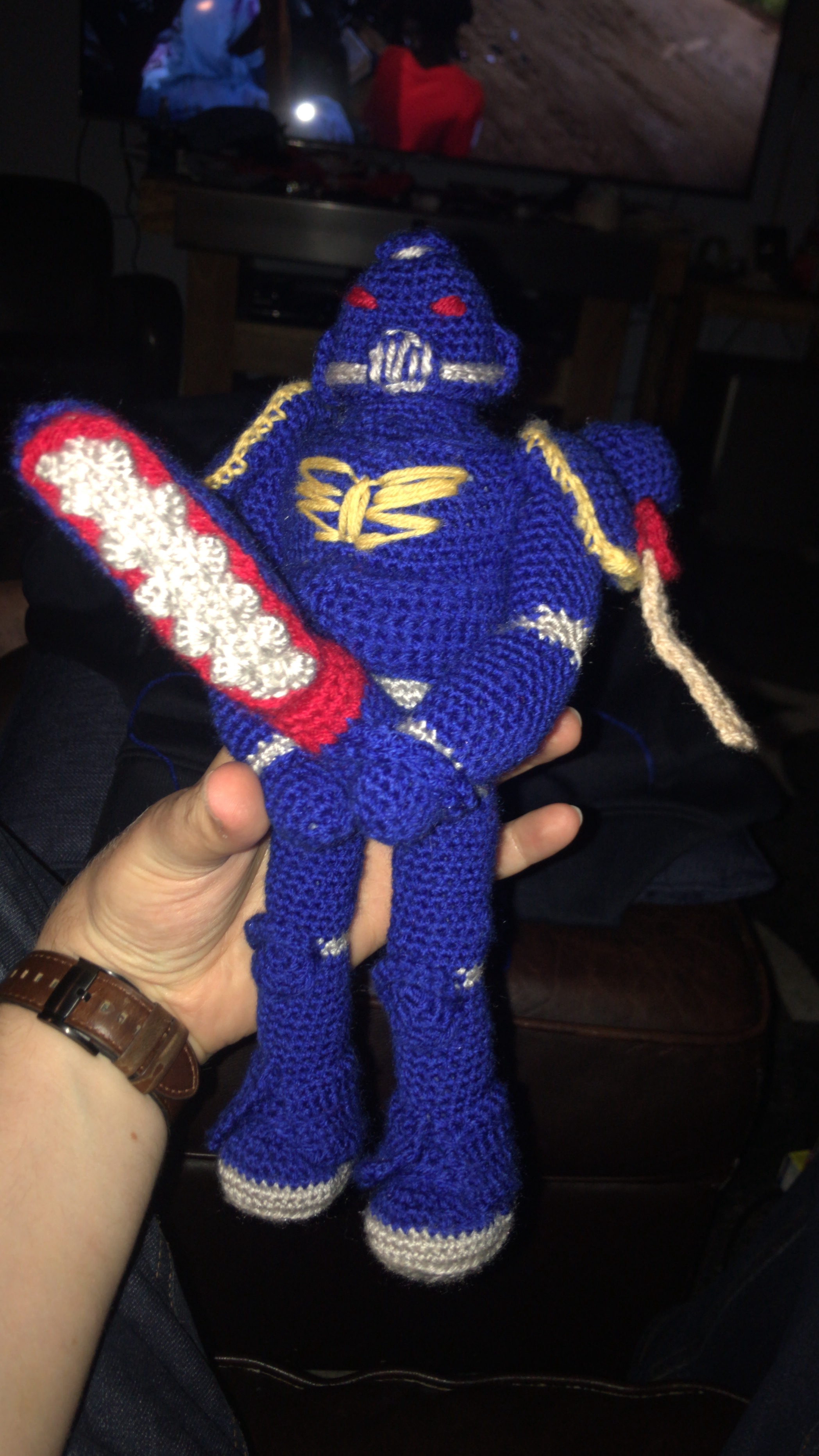 I crafted my very own Spacemarine!