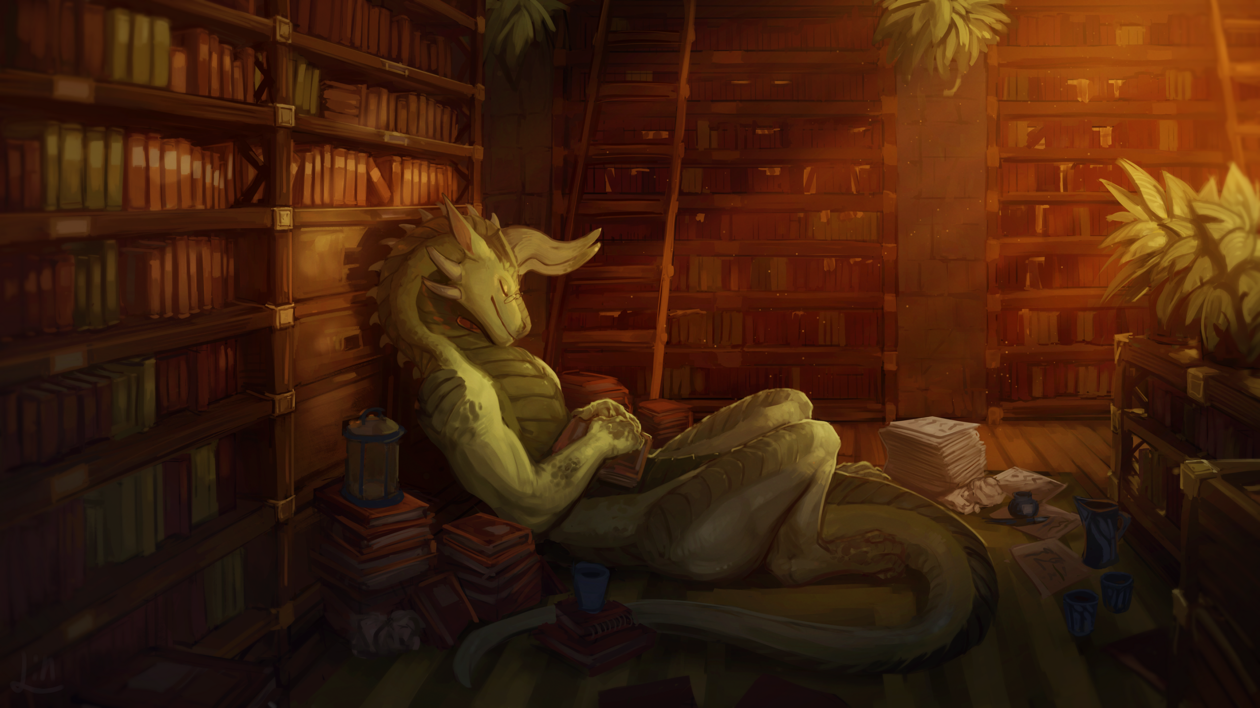 Dreaming Among the Pages: A Book Lover's Paradise