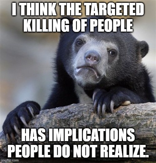 This situation is bound to spiral out of control...