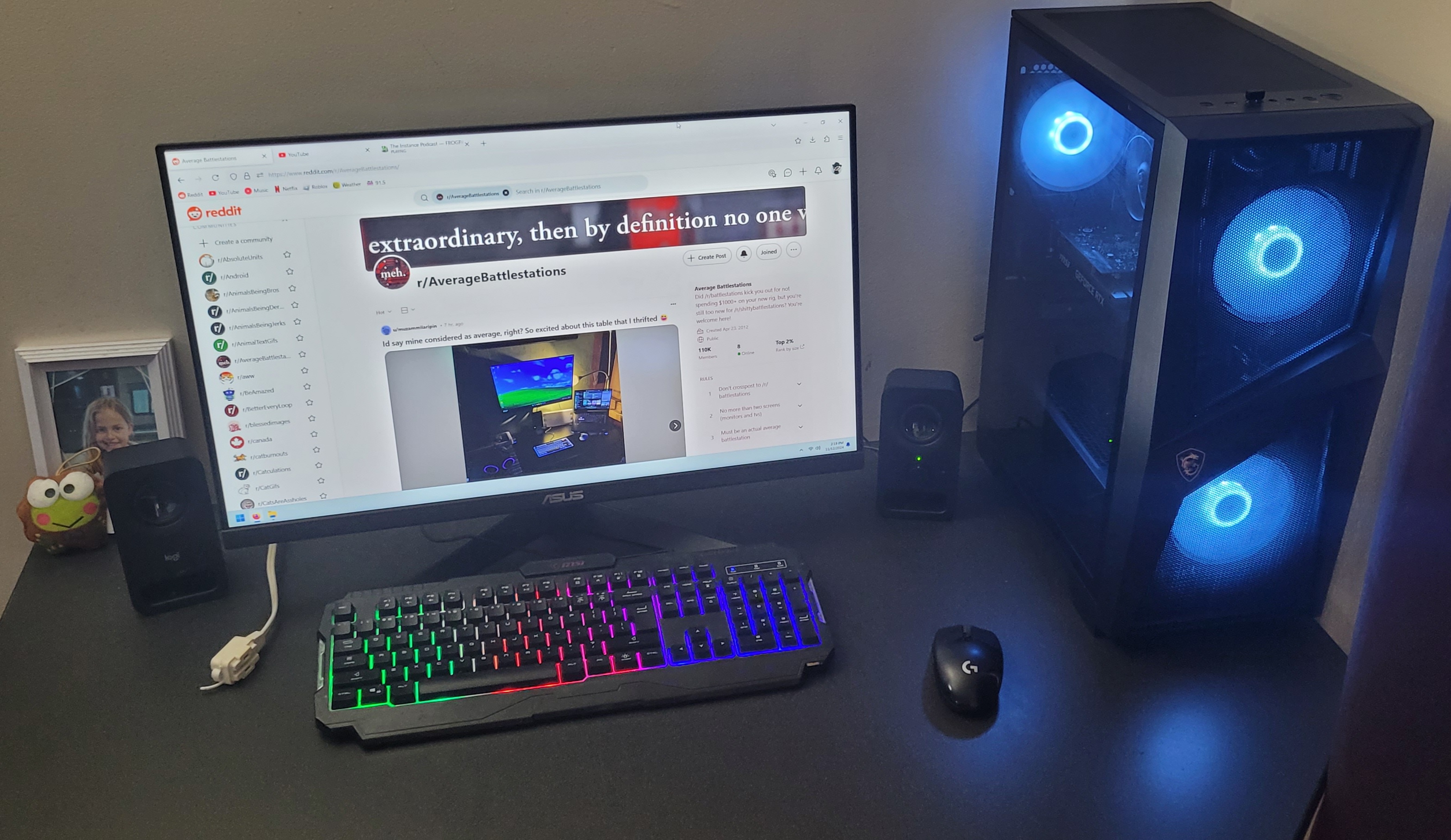 Welcome to My Average Gaming Setup: The Battlestation
