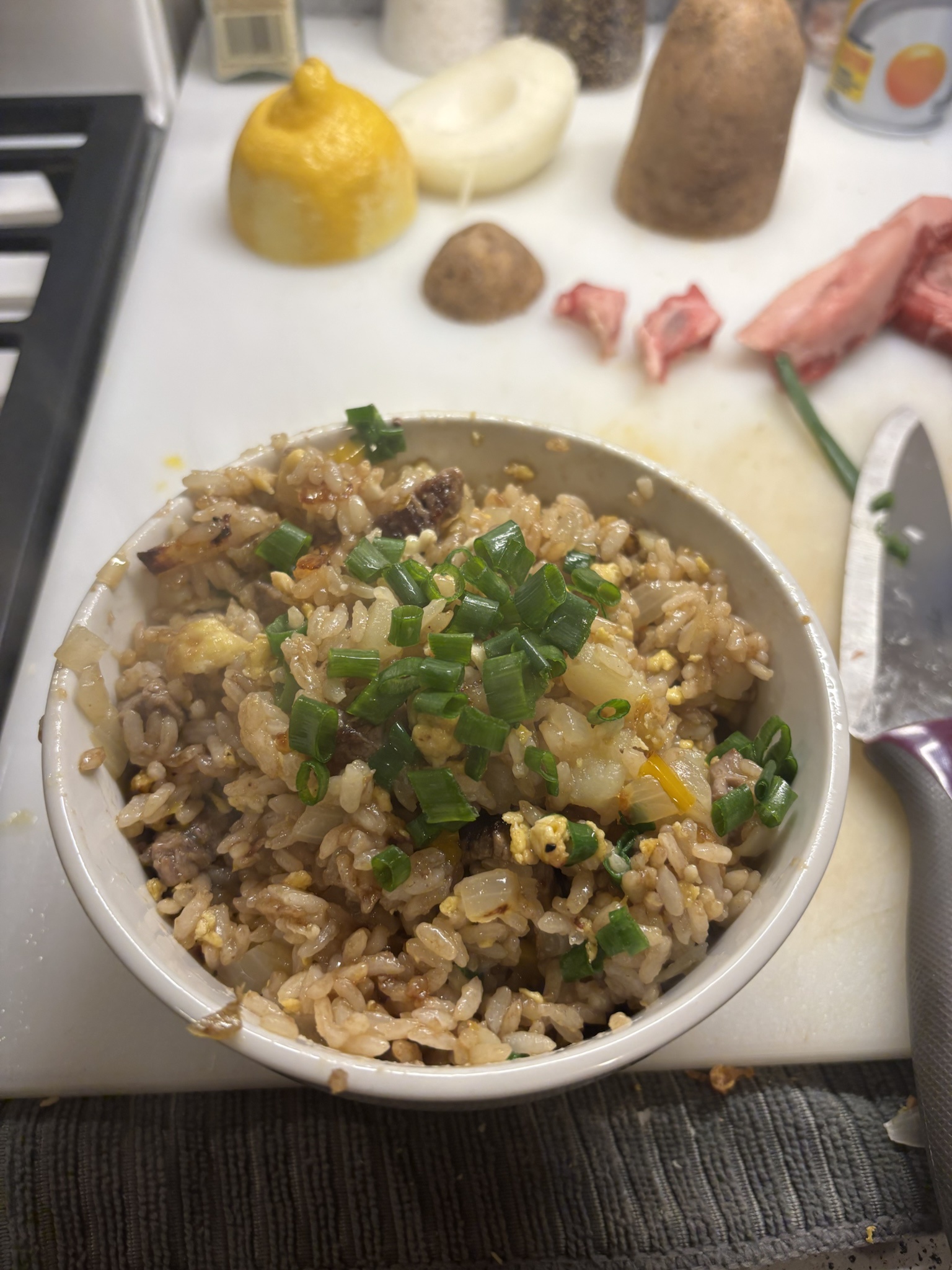 Savoring the Delight of Beef and Vegetable Fried Rice