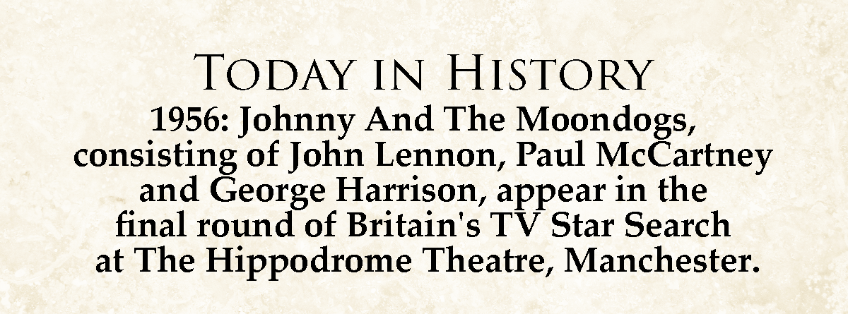 A Look Back at November 15 in History