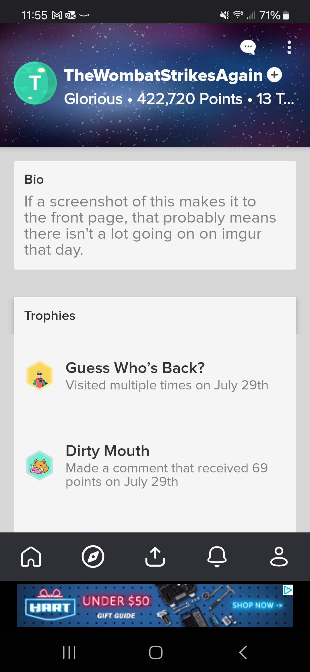 Let's kick off a social experiment because Imgur seems a bit sluggish right now.