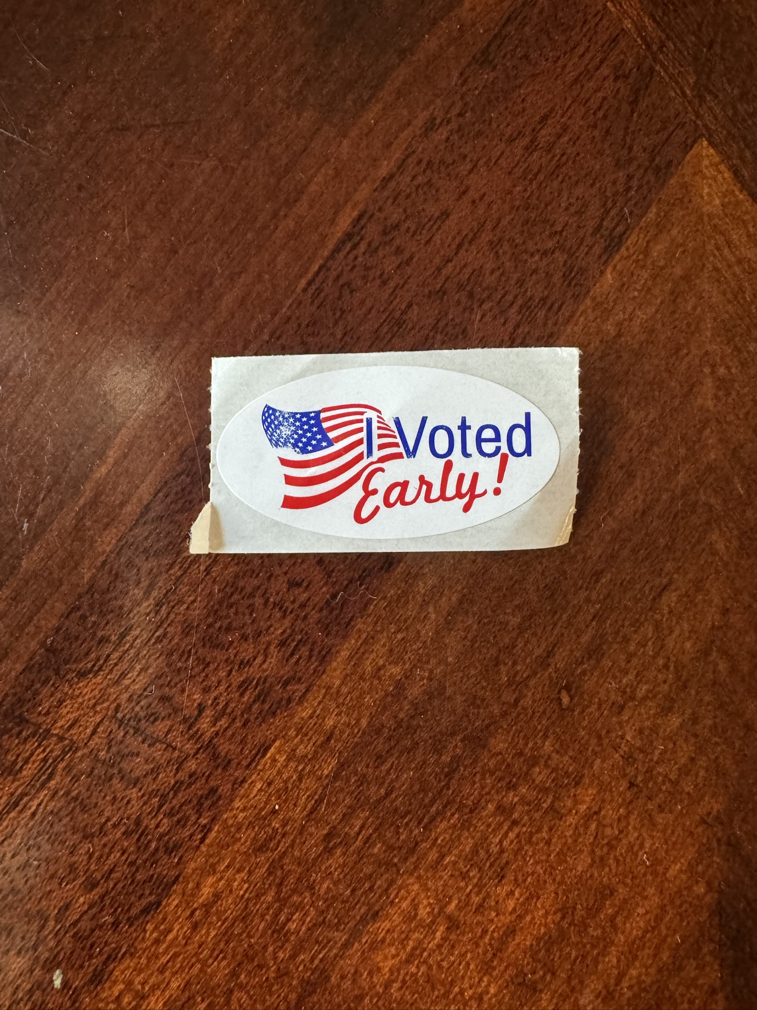 I Did My Part: It's Time to Make Your Voice Heard and Vote!