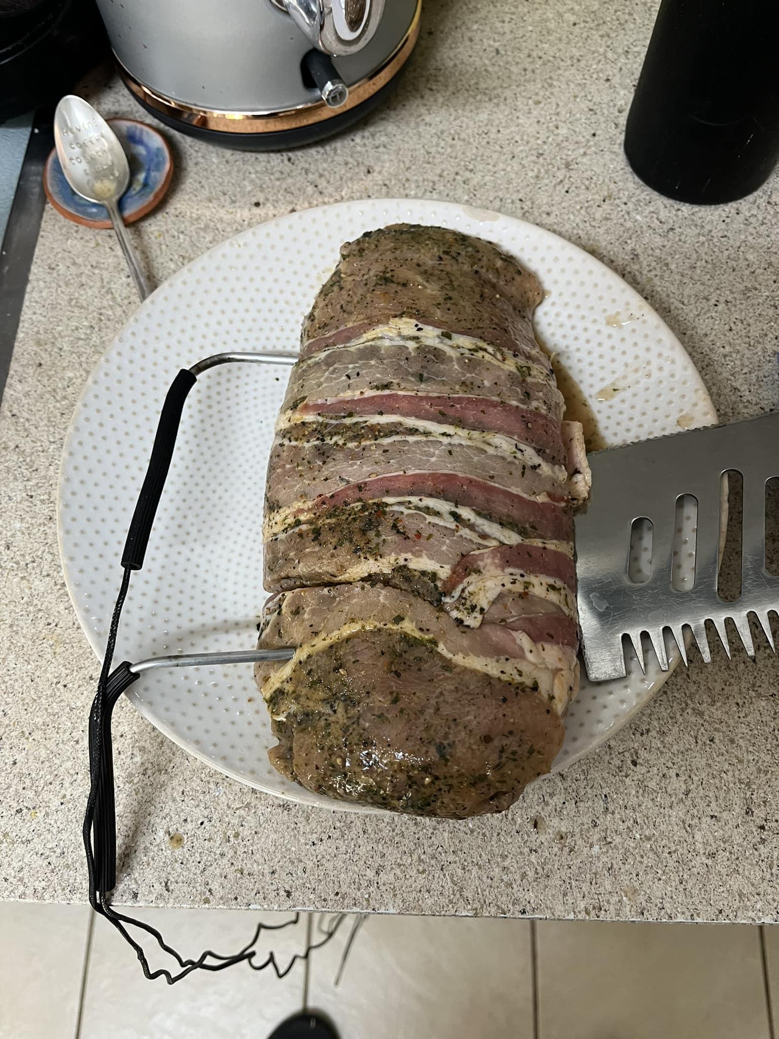 Deliciously Decadent Bacon-Wrapped Turkey Breast