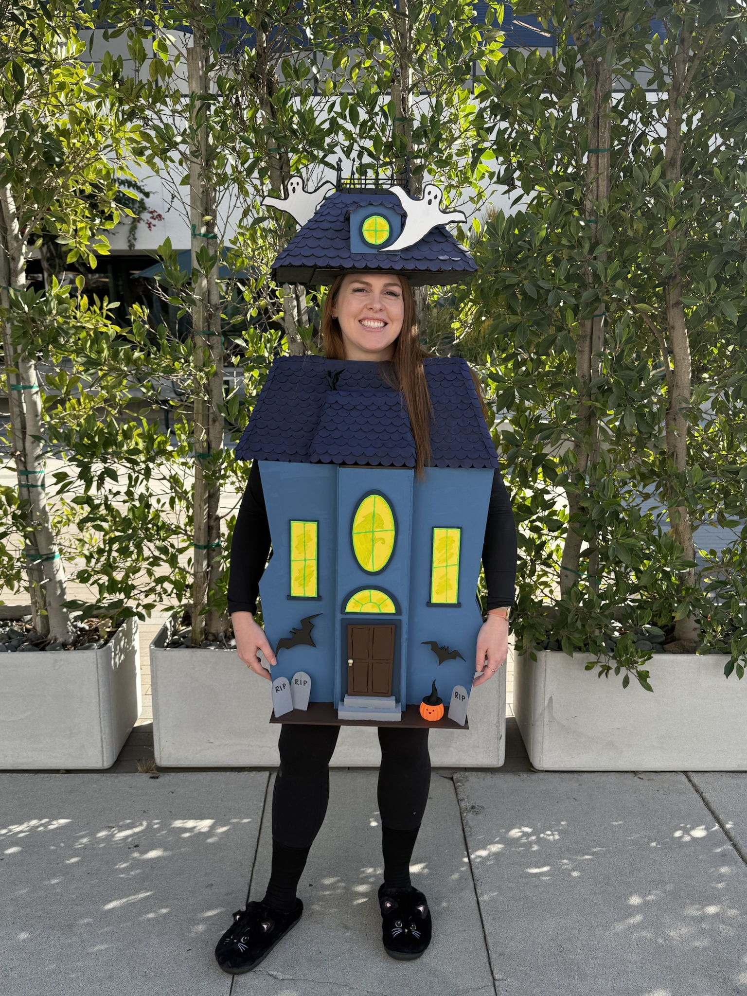 This year, I decided to dress up as my Bitmoji—let’s see how it goes!