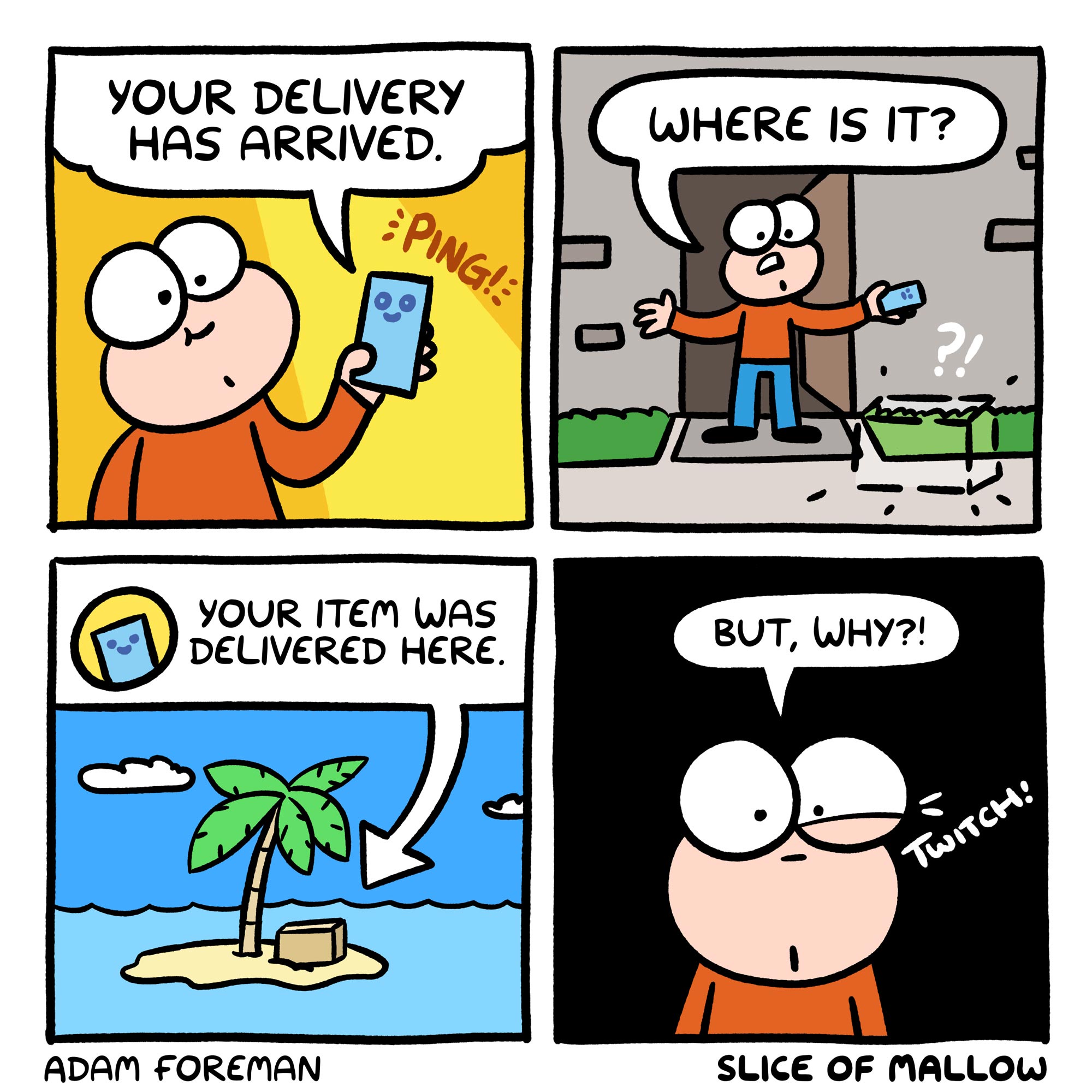 It Happened Again! Can You Guess the Courier? (Original Content)