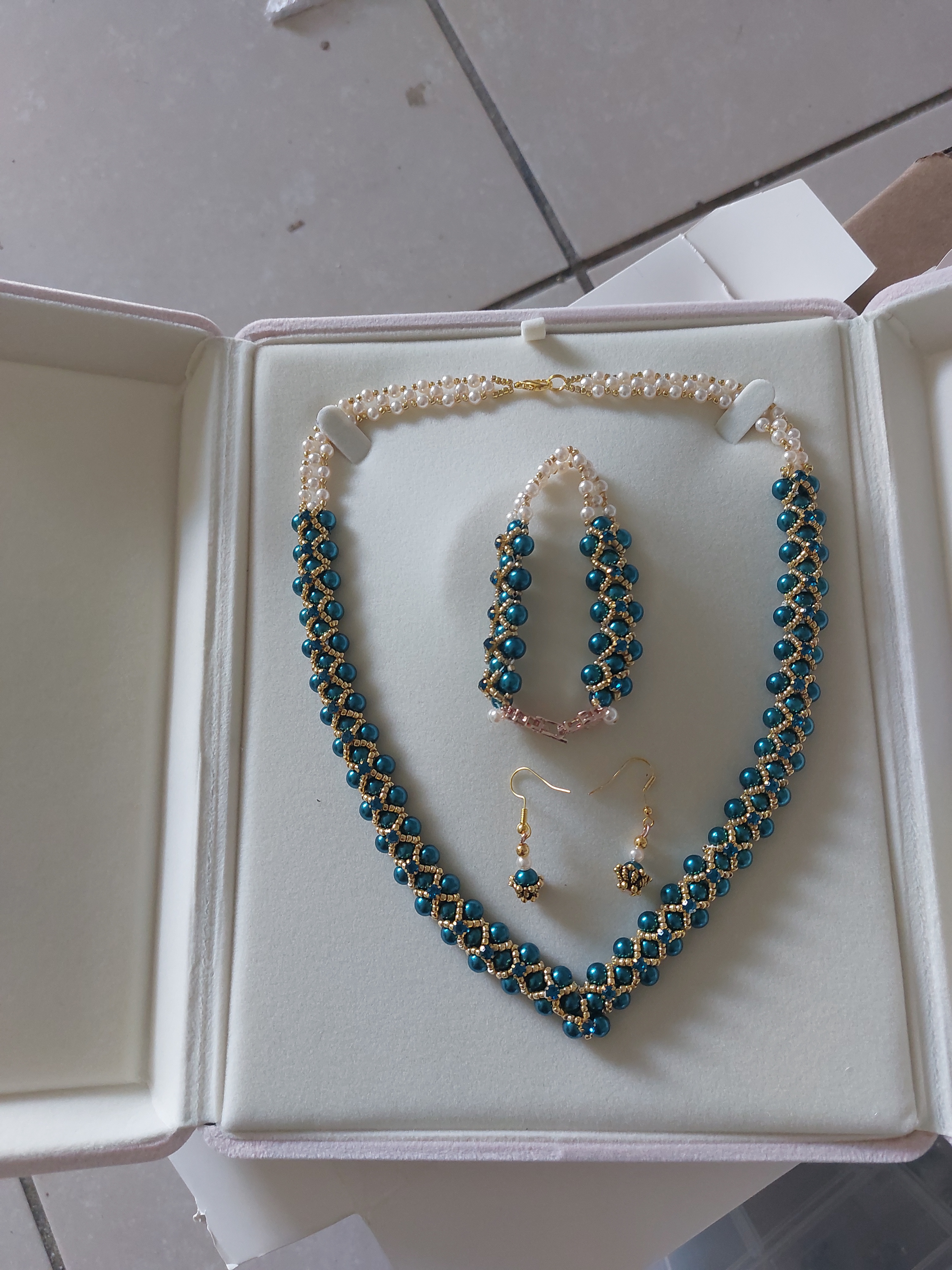 Crafting Joy: My Christmas Present Made with Love and Beads