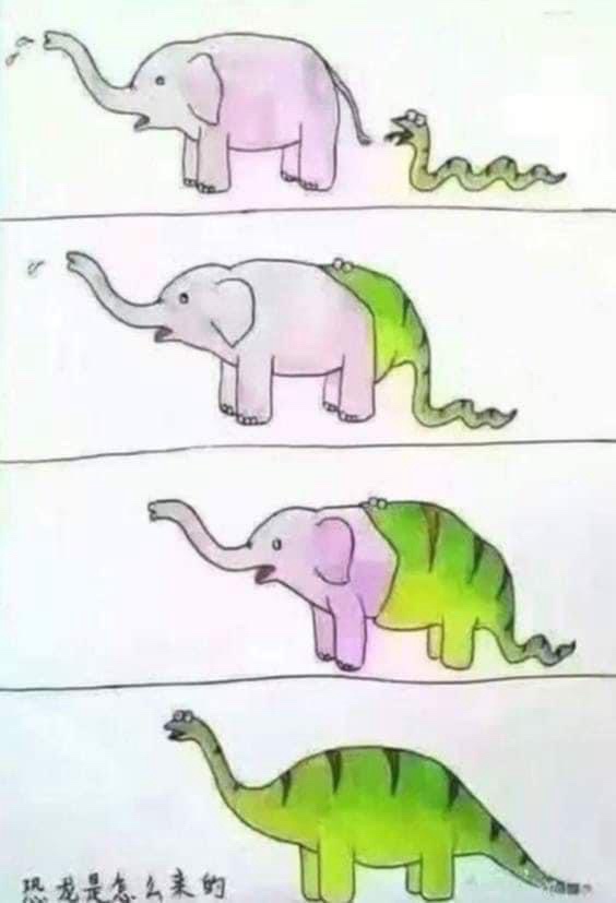 A Majestic Dinosaur Moment