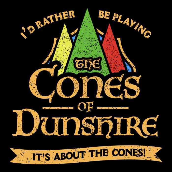 It's all about the cones, folks!