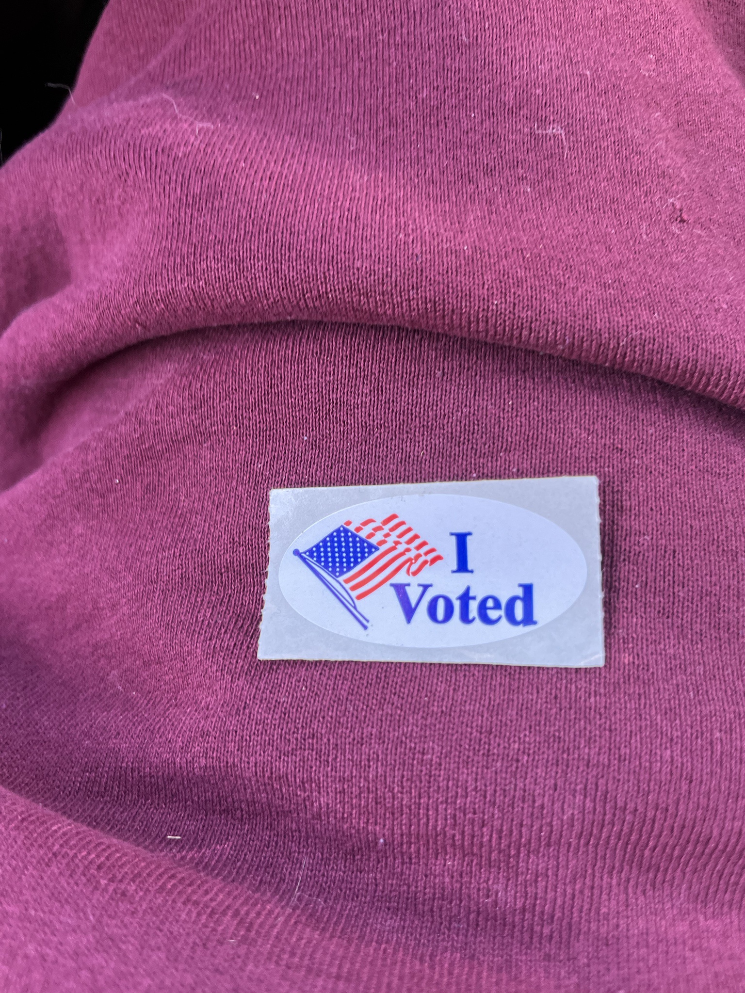 I Did My Part for the Cause!