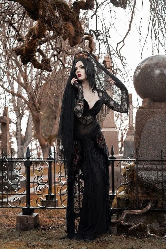 Absolutely Adoring Her Dress!