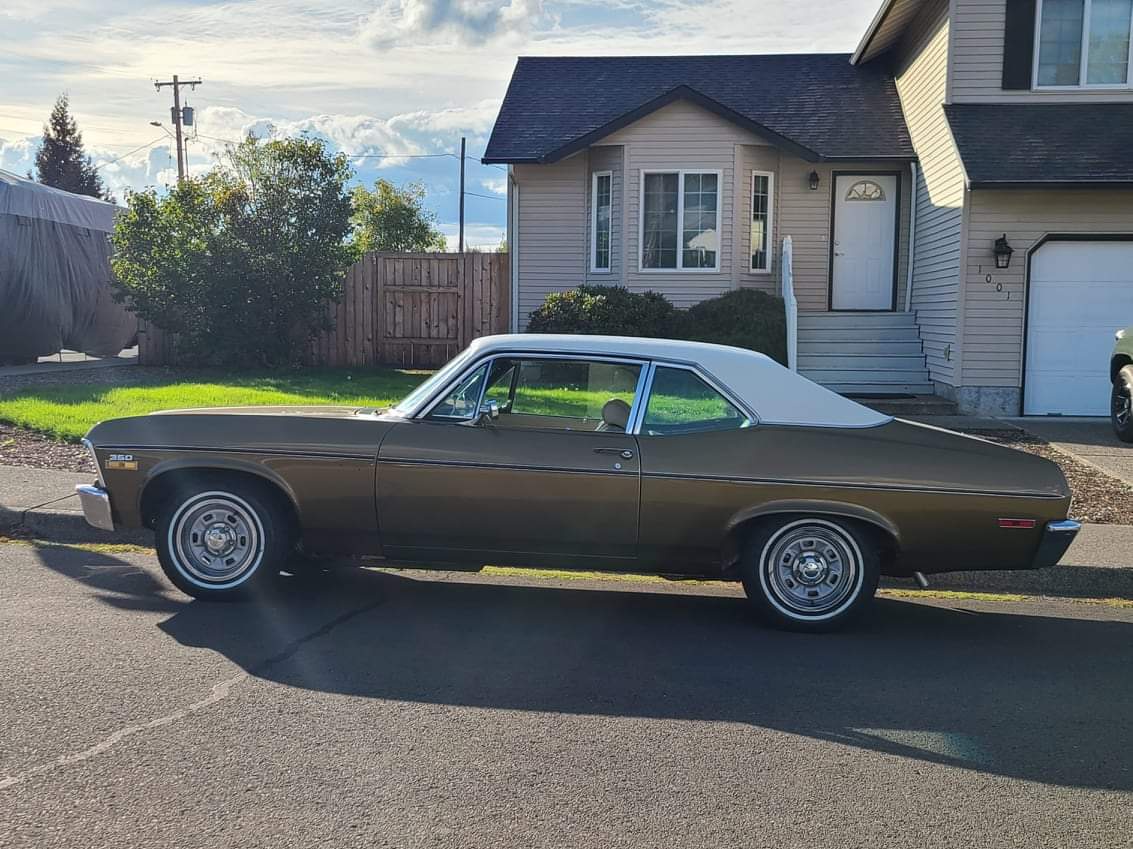 Chris & Candice's classic car collection: 72 Nova, 58 Cardinal Canned Ham, and C6 Corvette