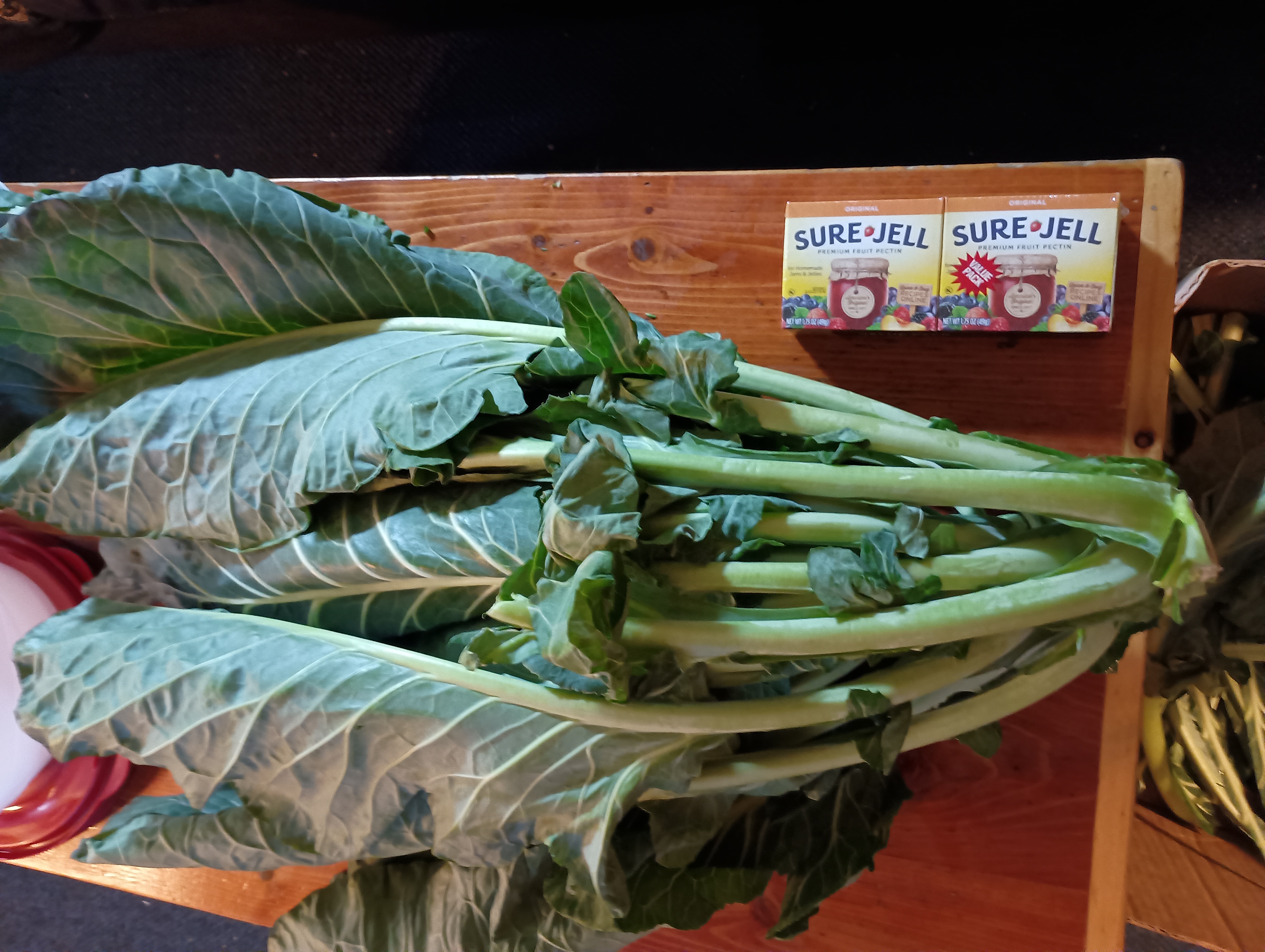 A Giant Monster Made of Collard Greens