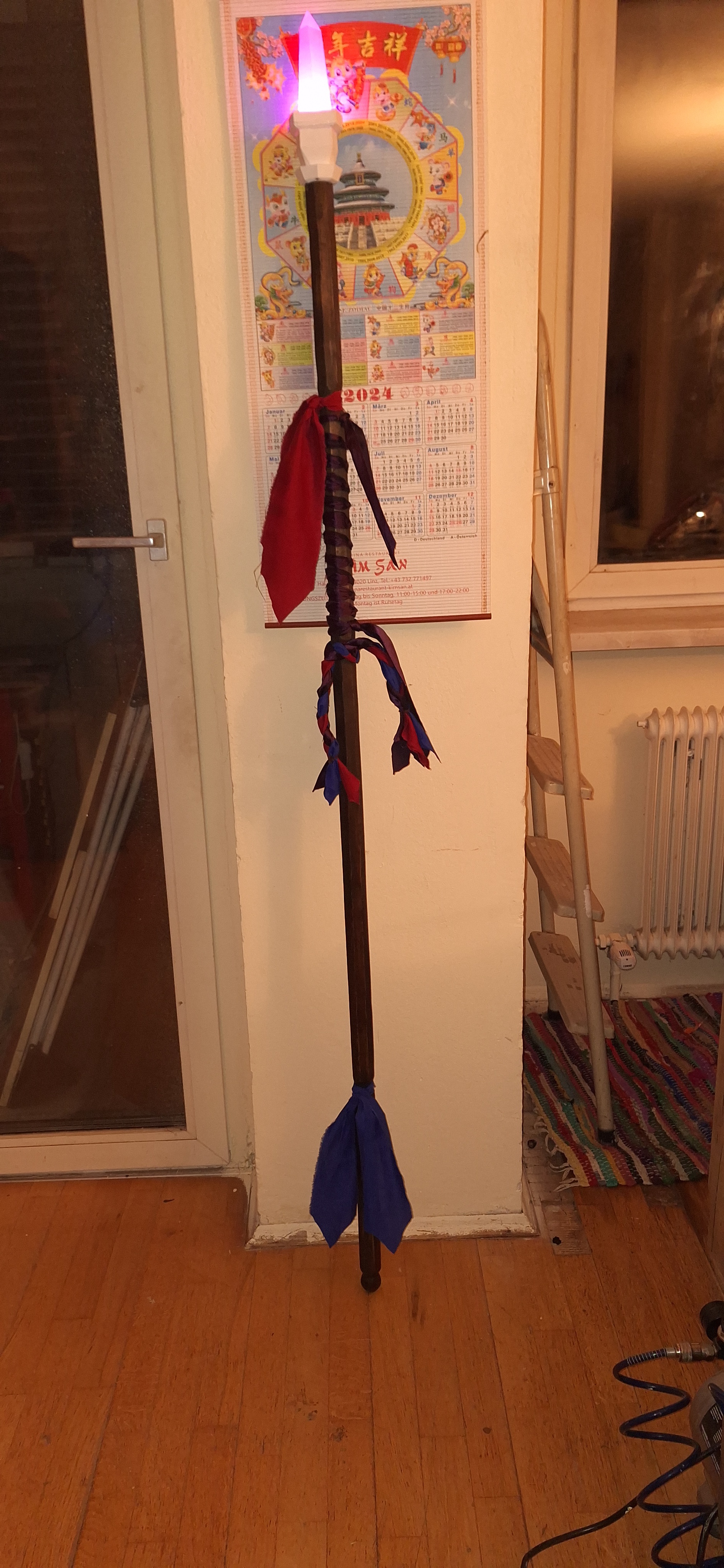 Crafting the Ultimate Mage Staff: A Magical Attempt