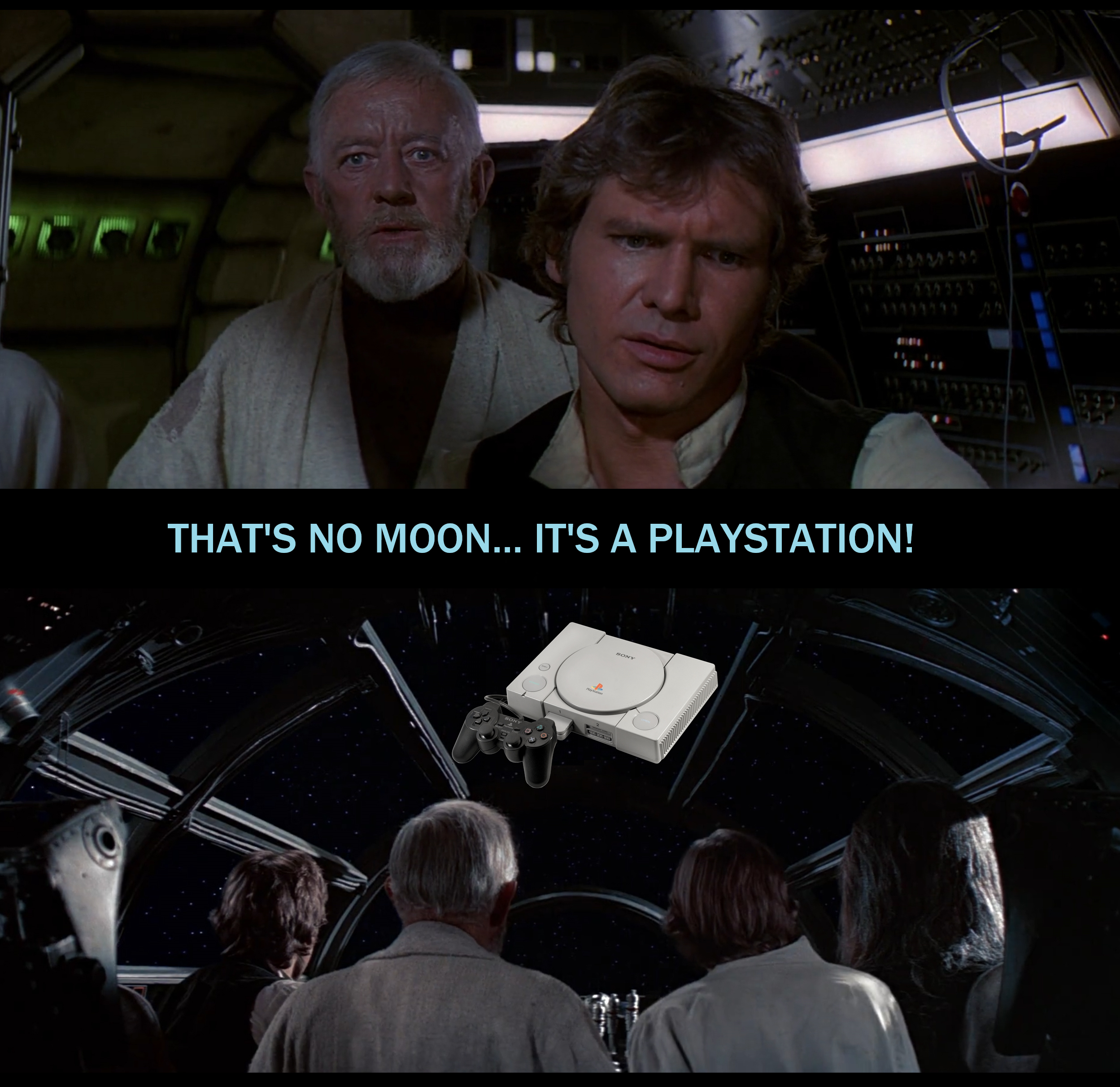 That's Not Just a Moon... It's a PlayStation in Disguise!