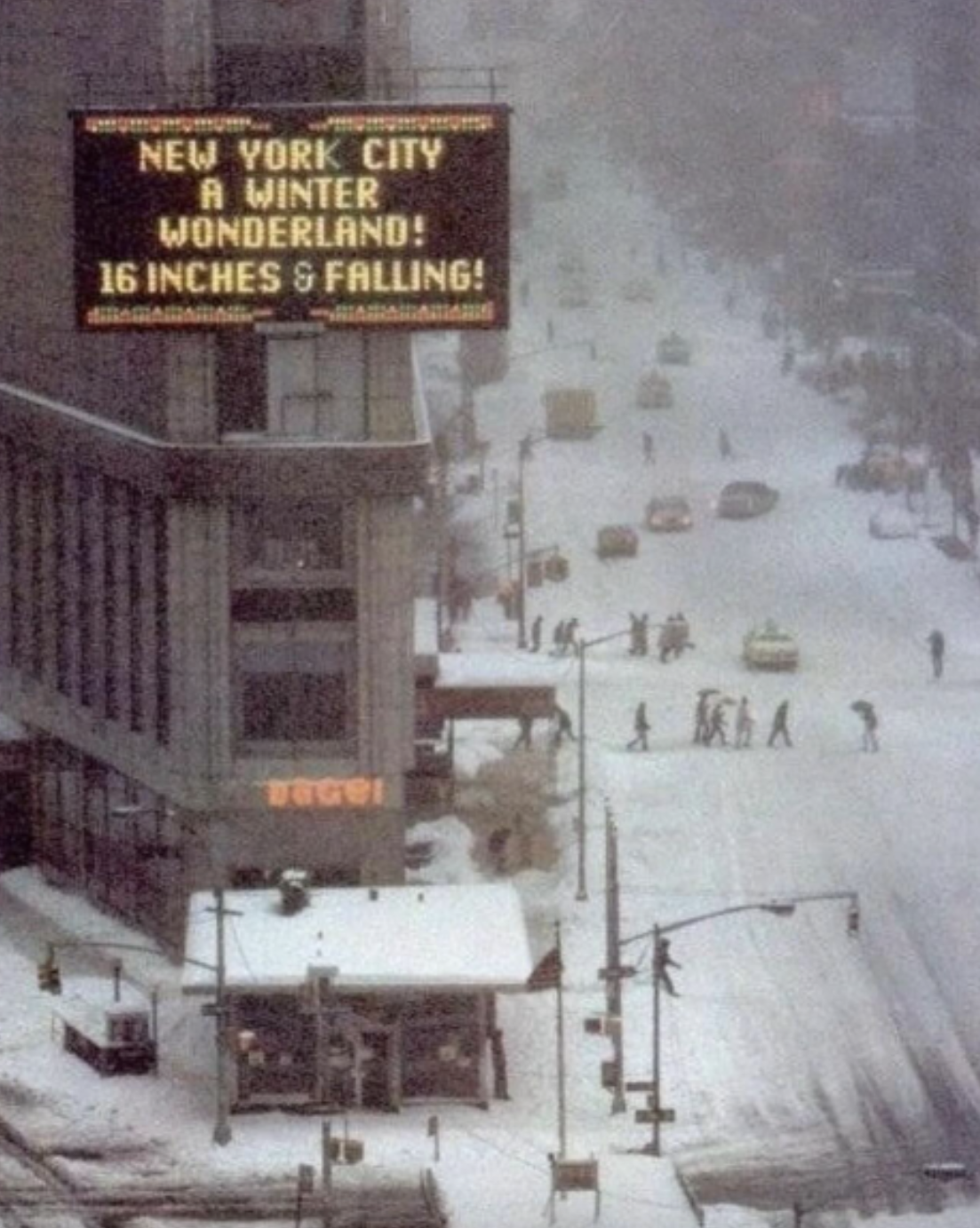 A Glimpse into Times Square, 1977
