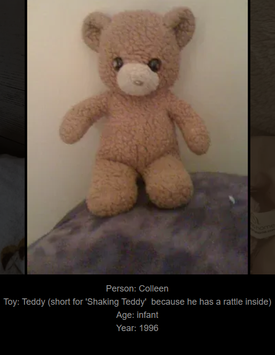 Day 793 - Join Me on My Website Celebrating Childhood Toys! Meet Our 30 Teddy Bears!