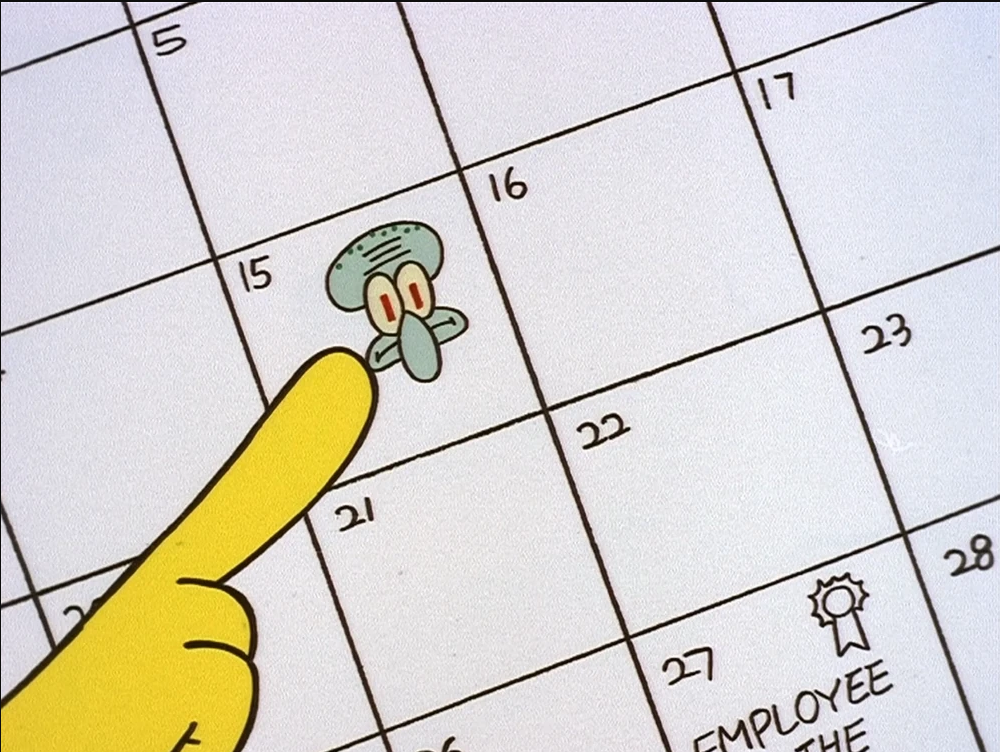 Get Ready for Tomorrow: It's Annoy Squidward Day!