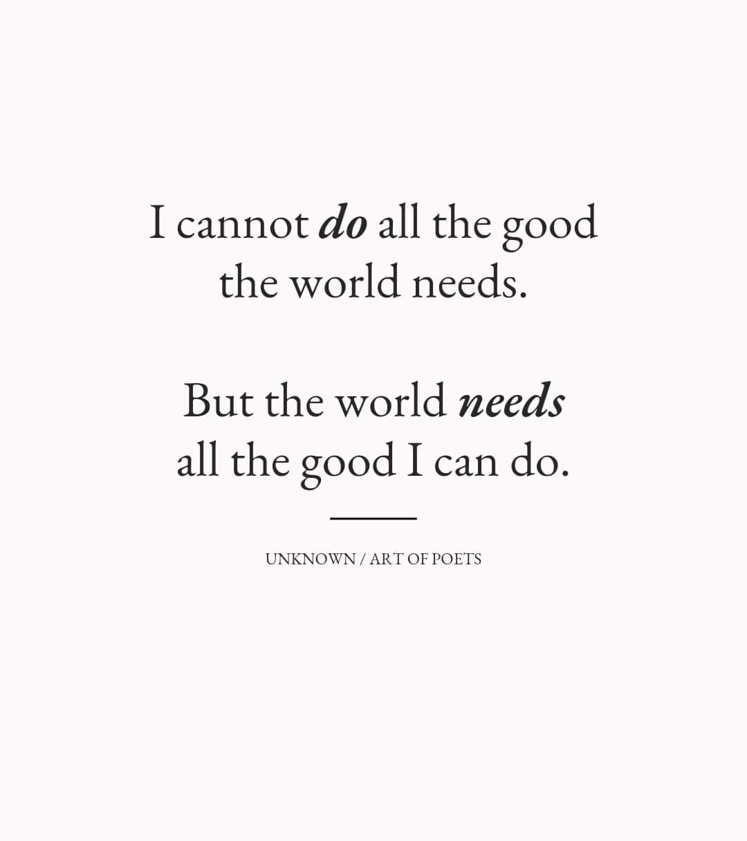 Make the Most of Your Situation: Do What You Can, Where You Are