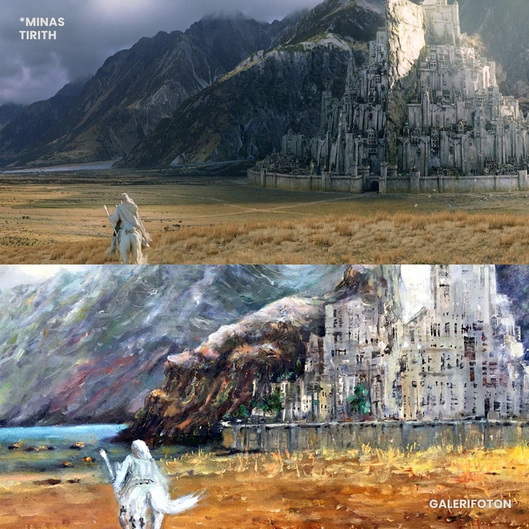 Transforming Film into Art: My Lord of the Rings Paintings