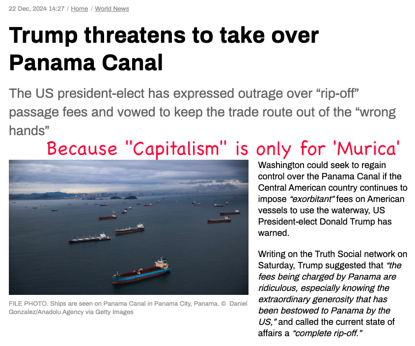 Trump's Bold Threats: Panama vs. Health Insurance CEOs