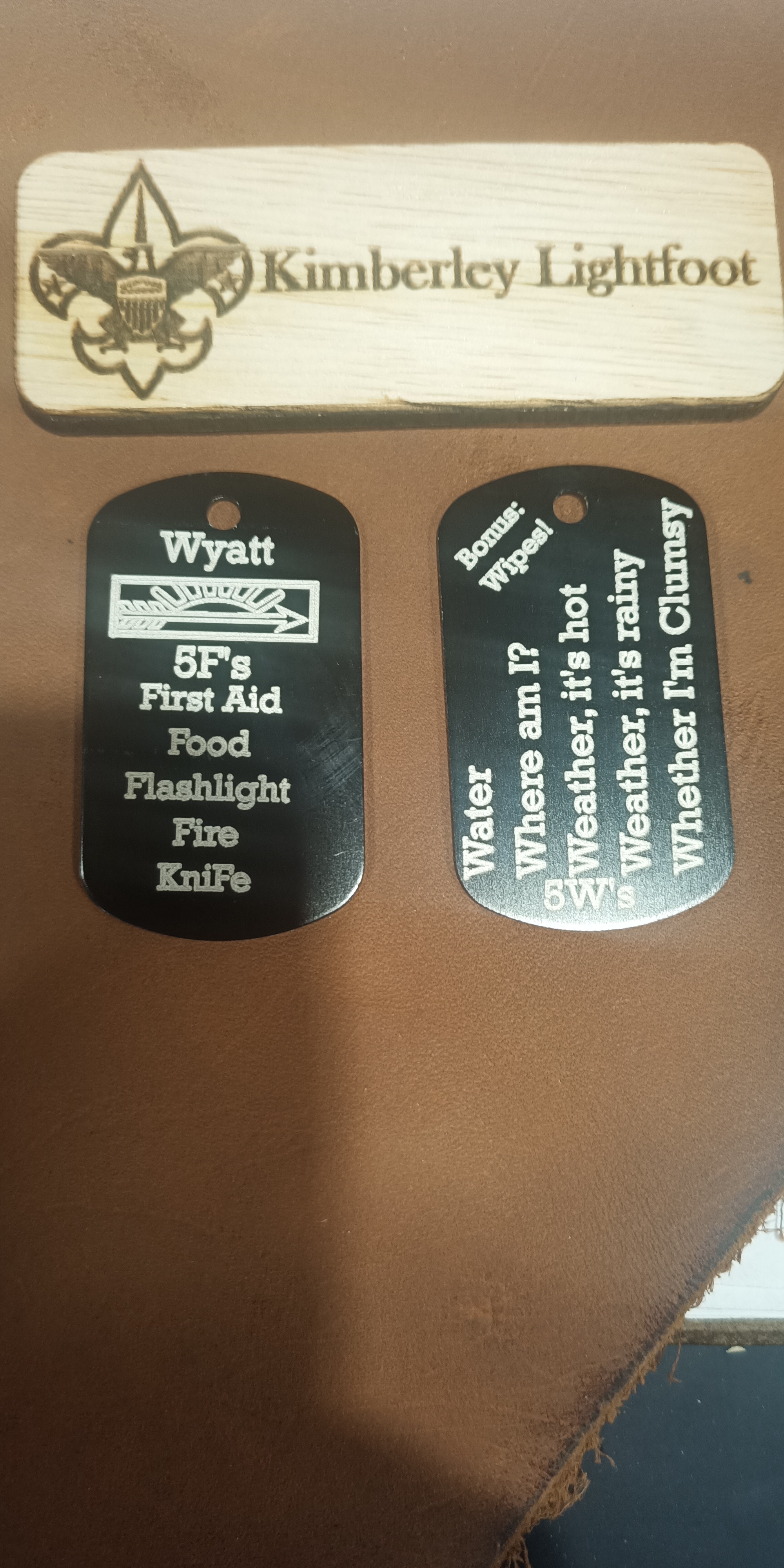 Exploring Laser Projects: Mostly Scout Adventures