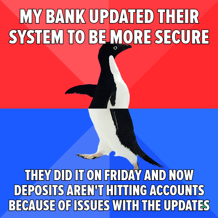 Of all the weeks, it had to be two days before Christmas!