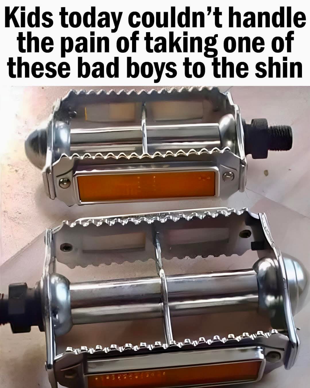 Those Pedals Really Did a Number on My Legs!