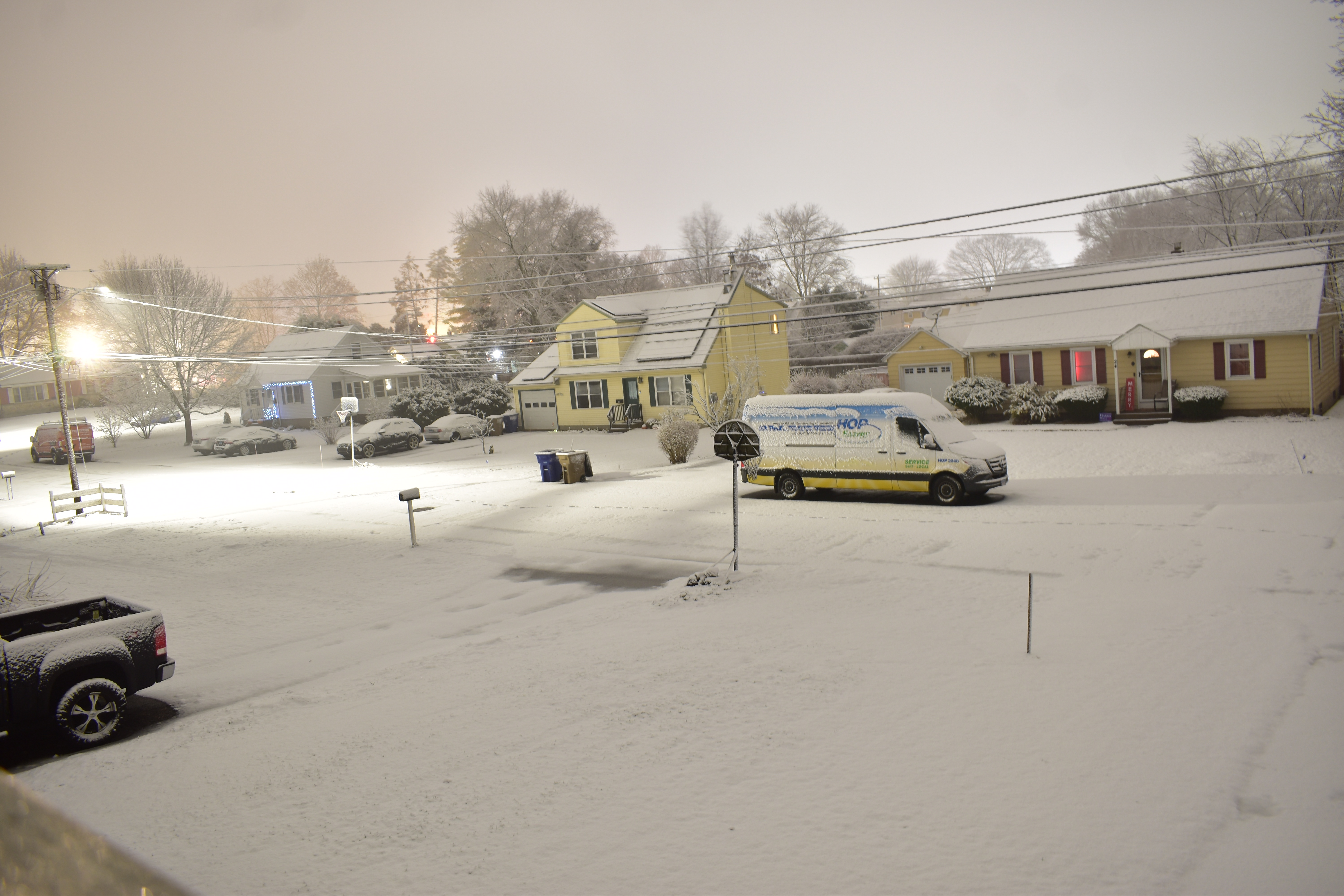 The Magic of the Season: First Snowfall in CT