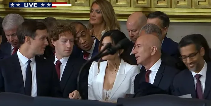 A Star-Studded Lineup: Zuckerberg, Kushner, and Bezos with Lauren Sánchez