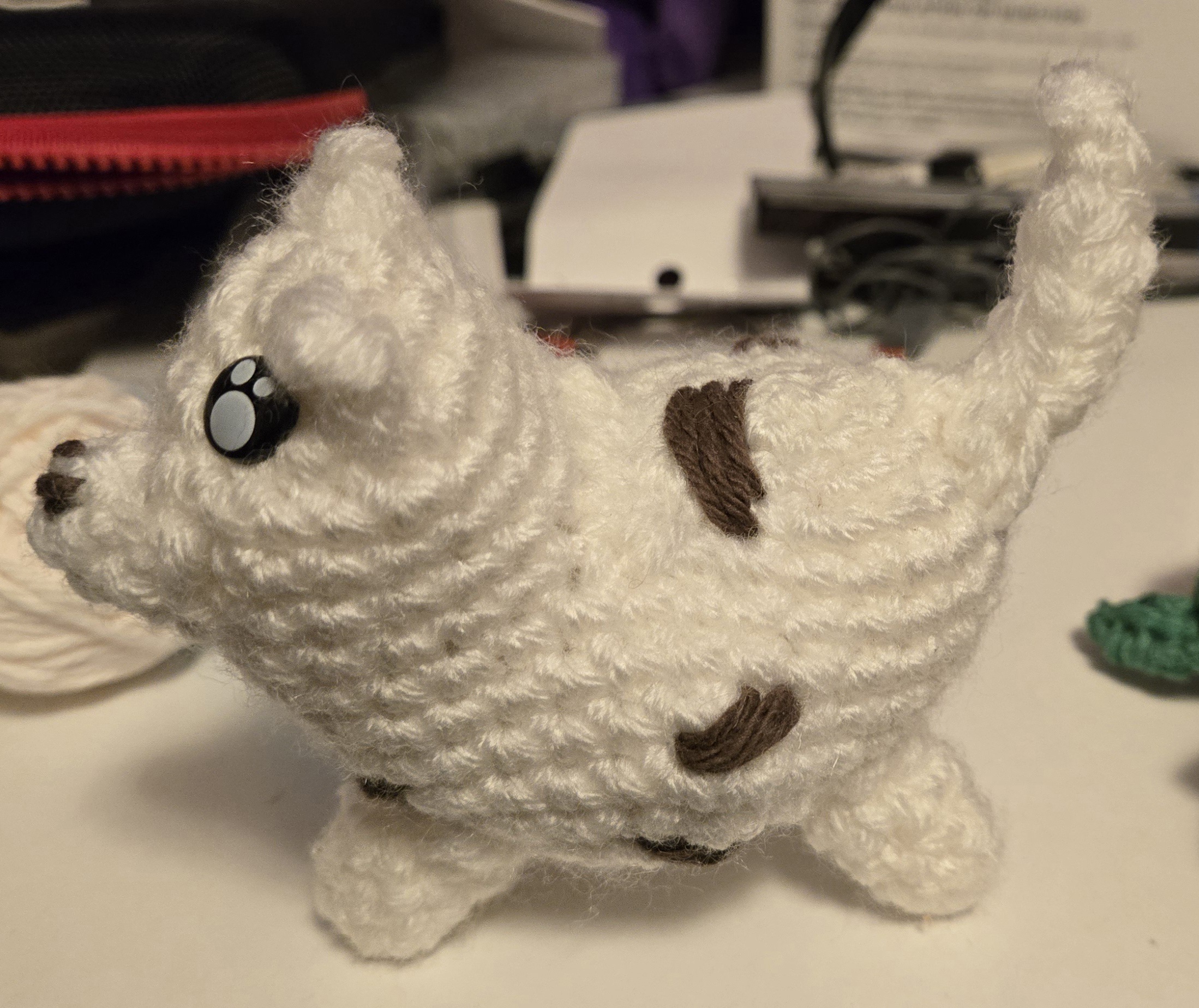 Muddy Puppy Amigurumi: A Playful Creation
