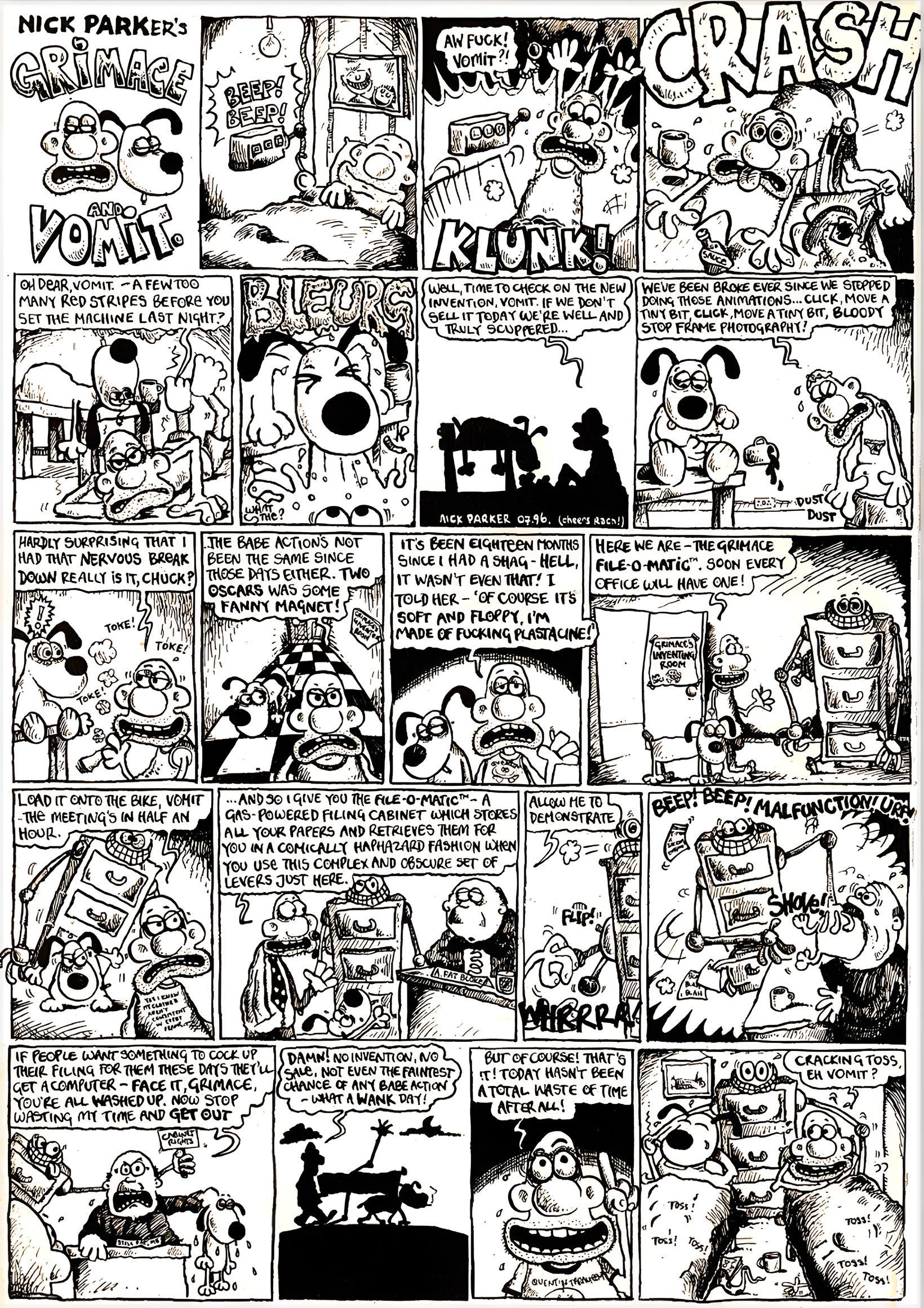 Grimace and Vomit: A Visual Exploration (Viz 080)