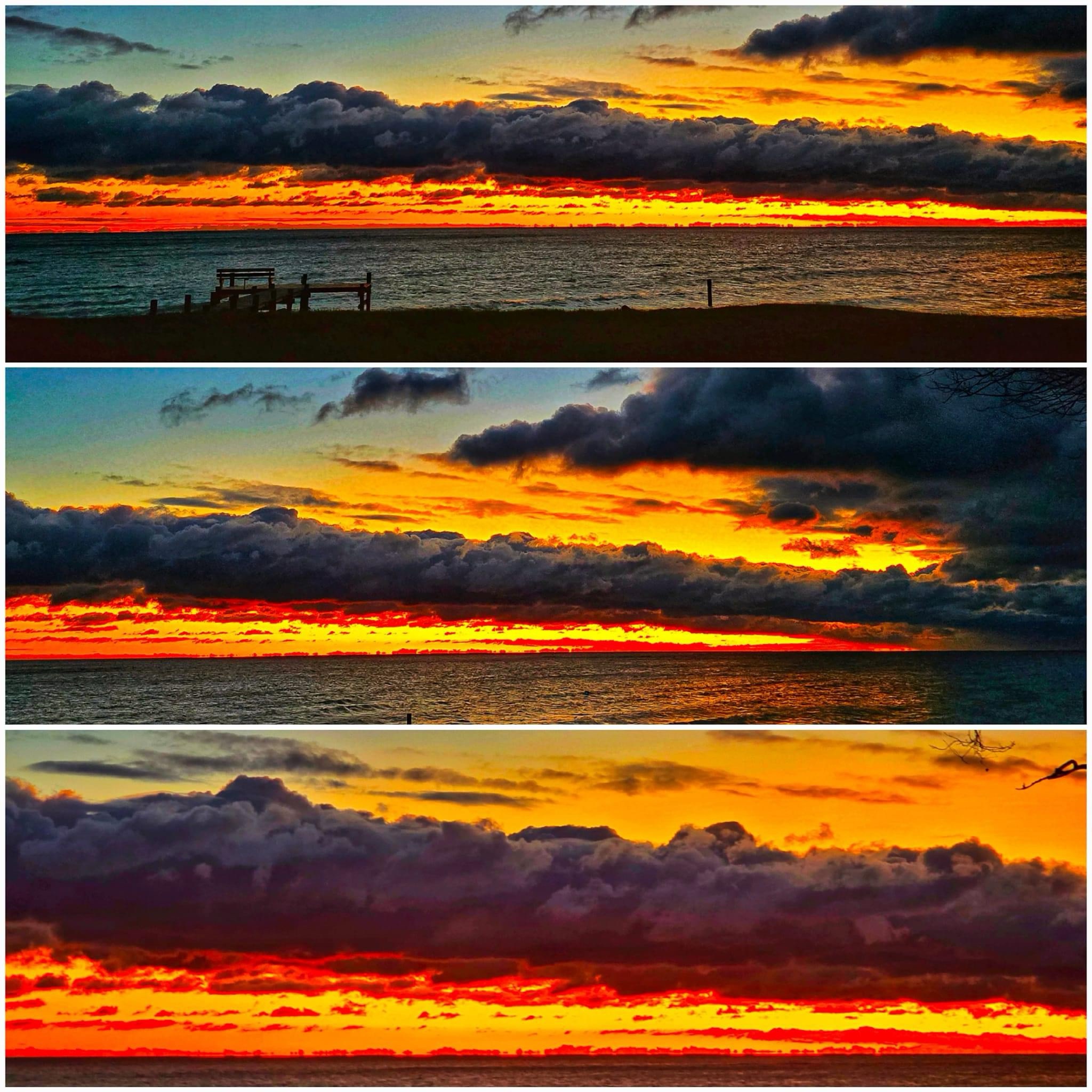 The magic of a breathtaking sunrise