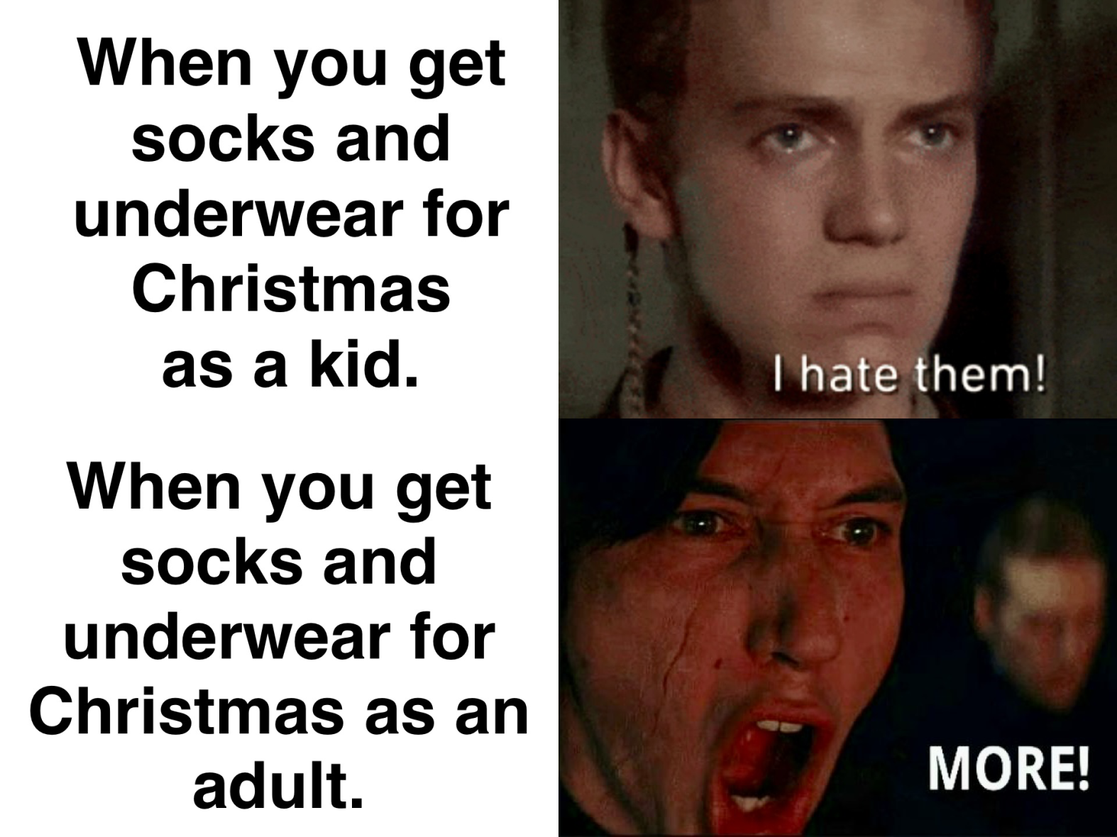 You eventually learn to love them.