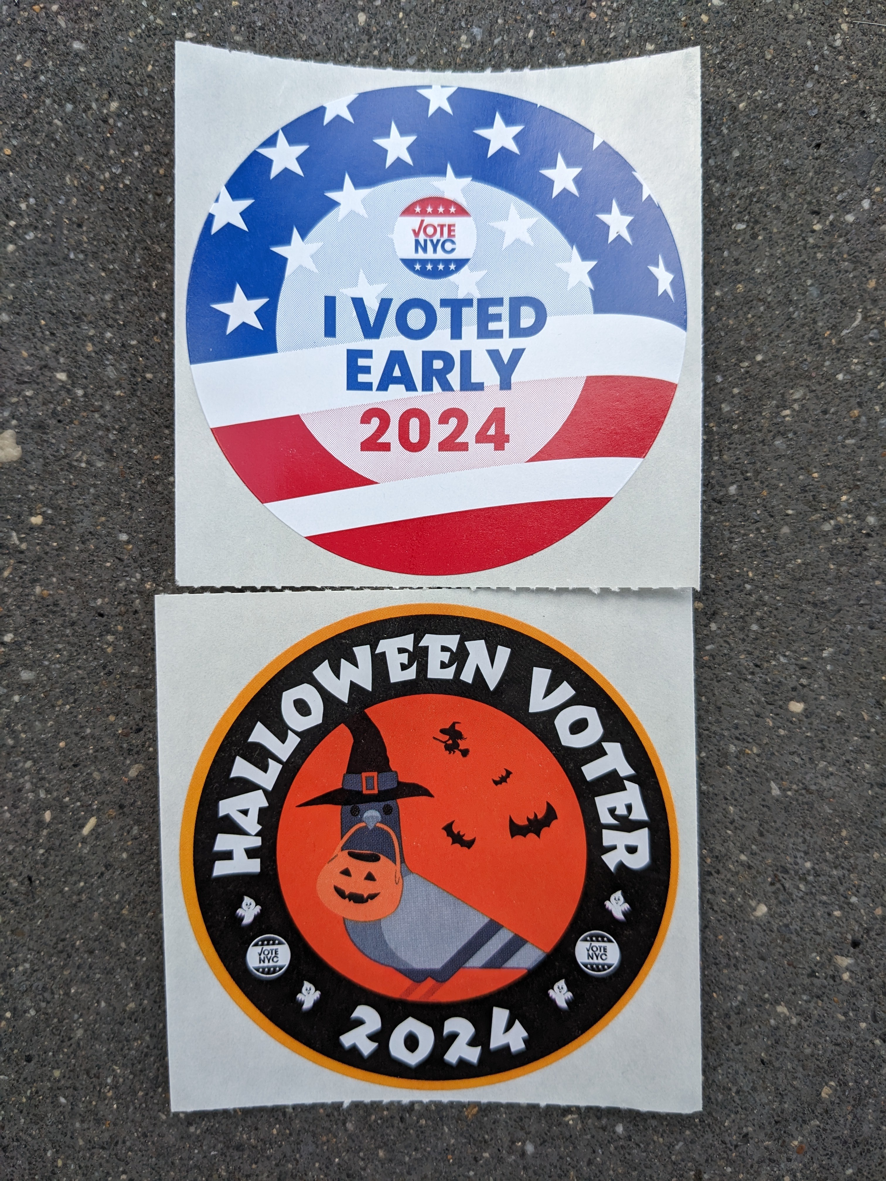 Vote today in NYC and snag this amazing bonus sticker!