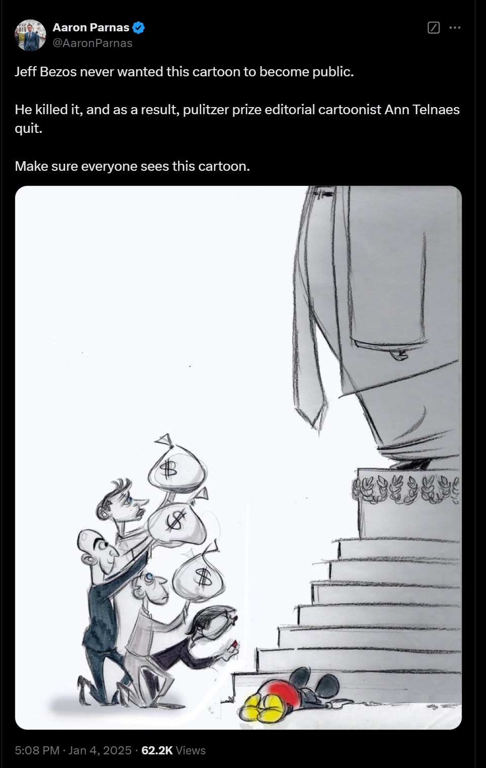 Just a Humorous Caricature