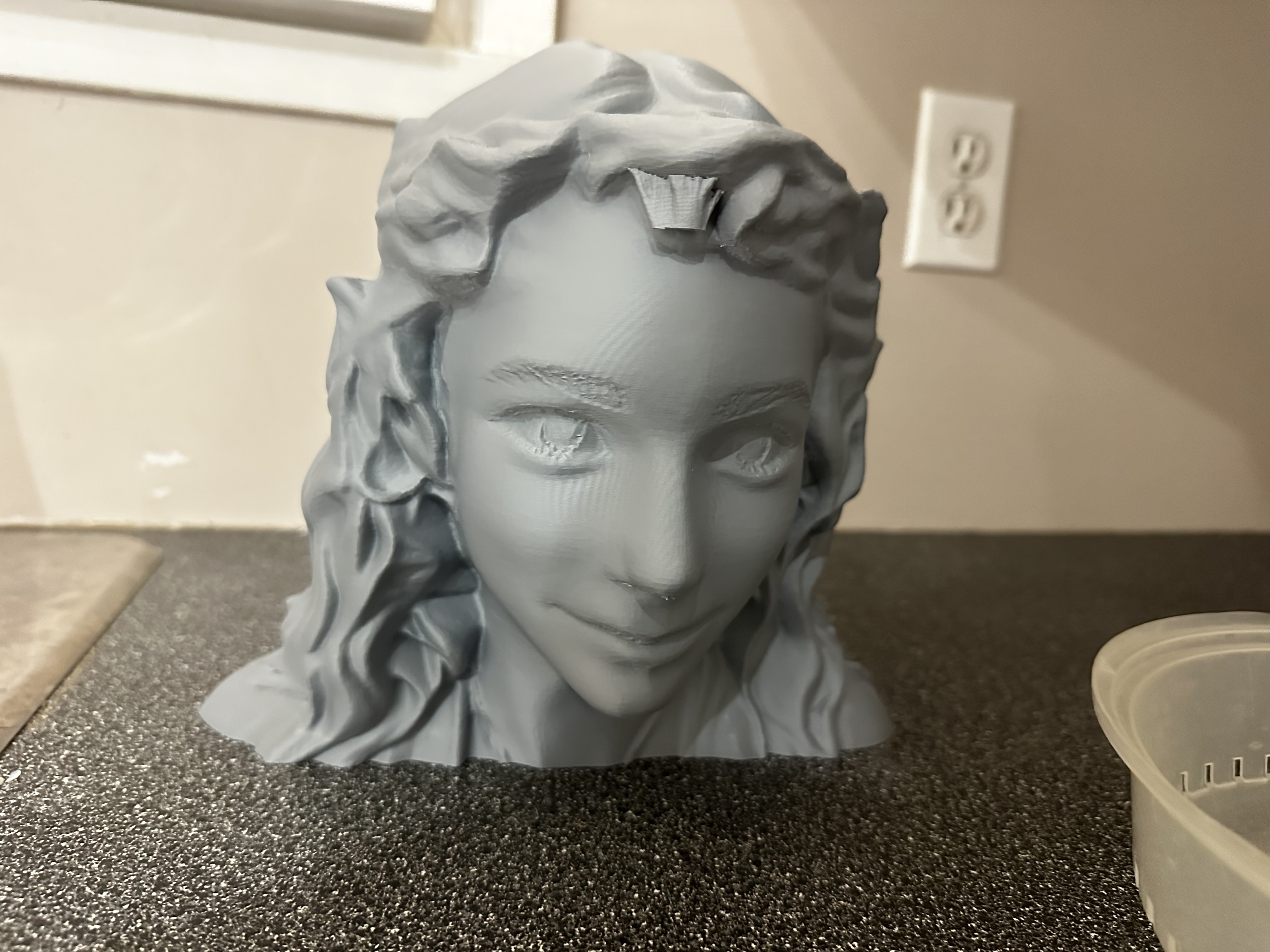 Witness the 18-Hour Head Print Completed in Just 40 Seconds!