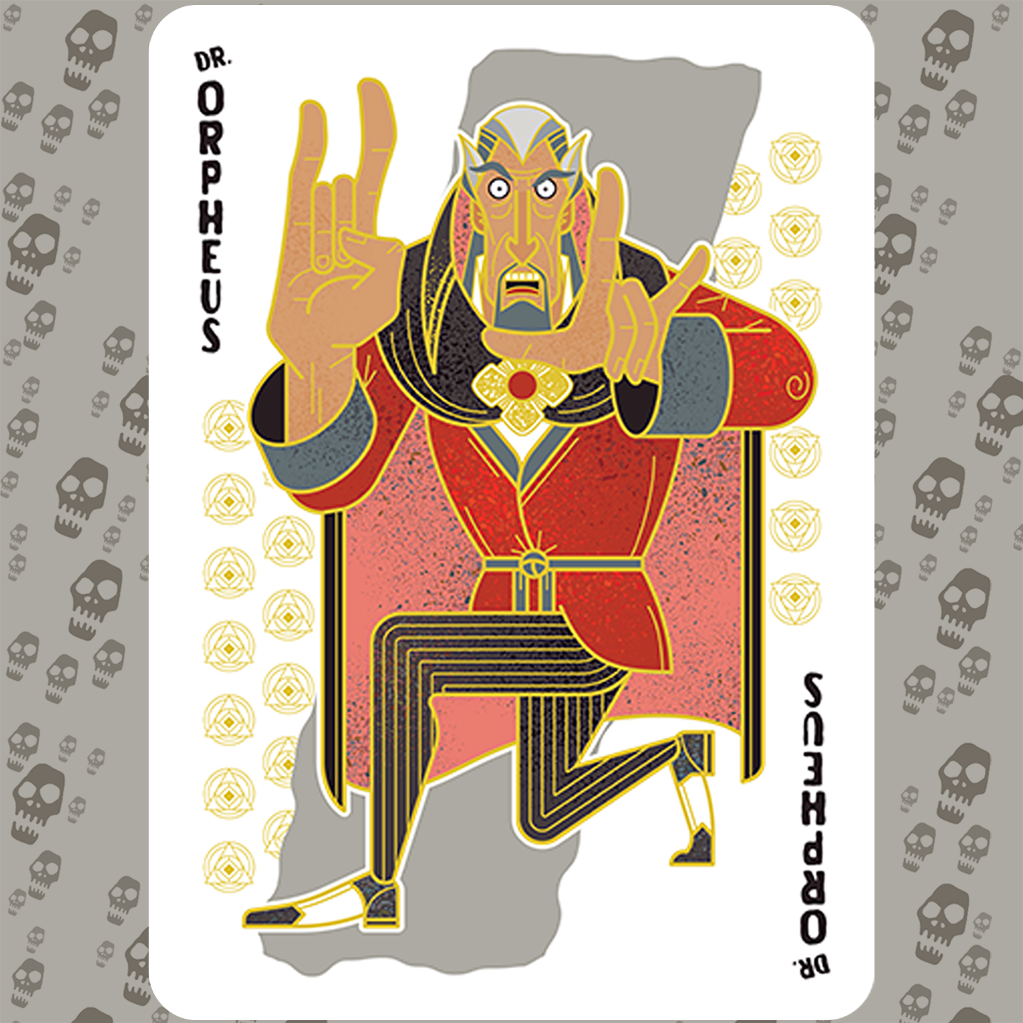 Venture Bros: Joker Playing Card Featuring Dr. Orpheus