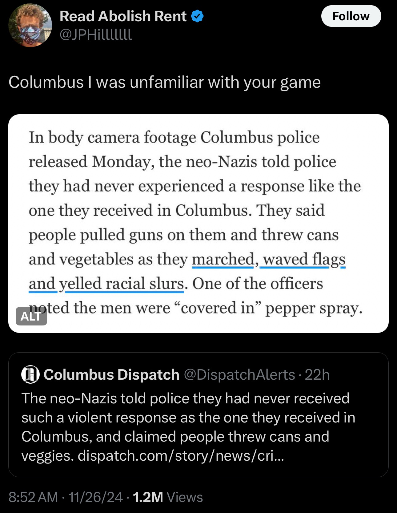 The Irony of Nazis Complaining About Violence: A Hilarious Take