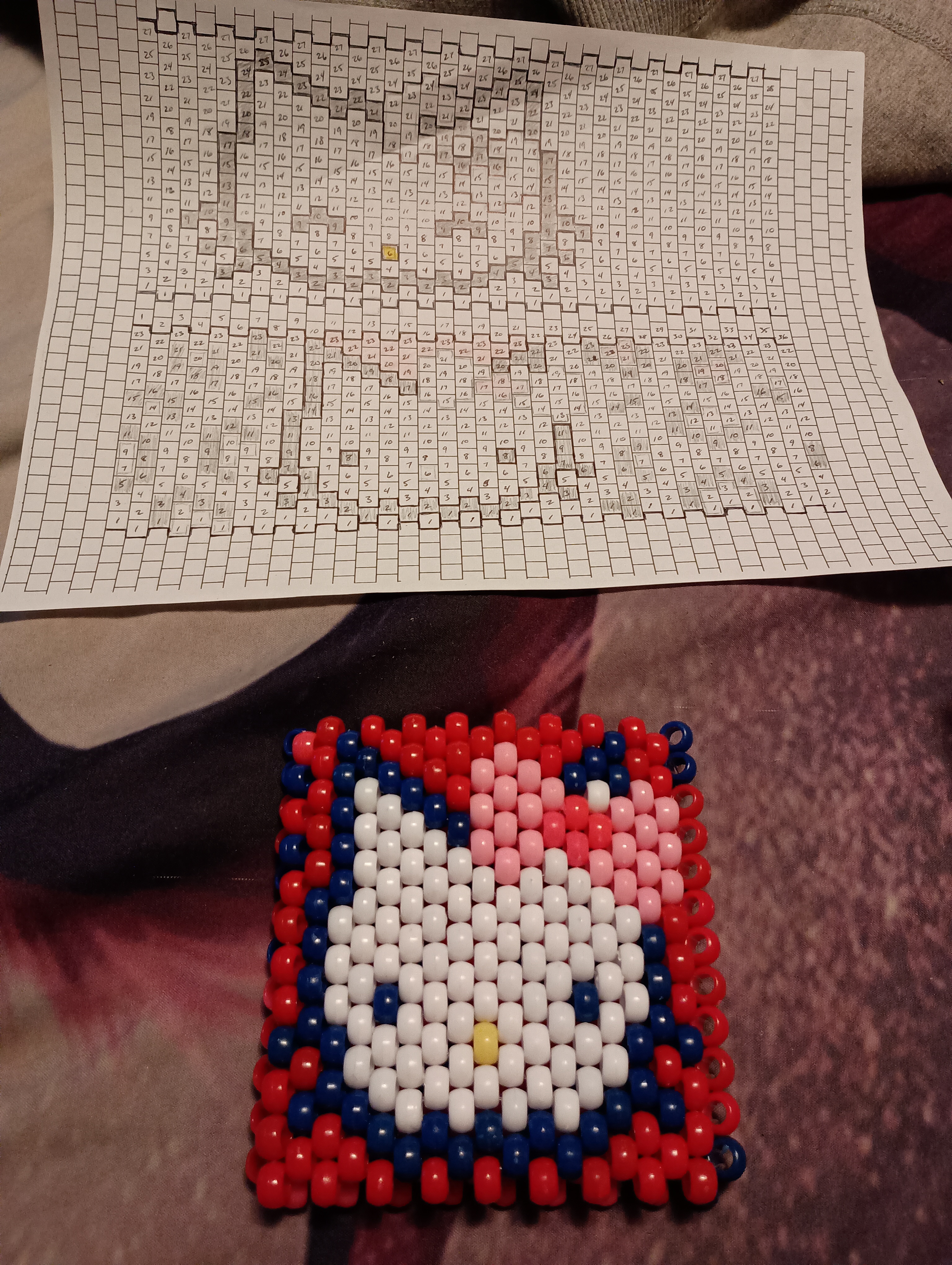 Crafting a Hello Kitty Kandi Cuff!